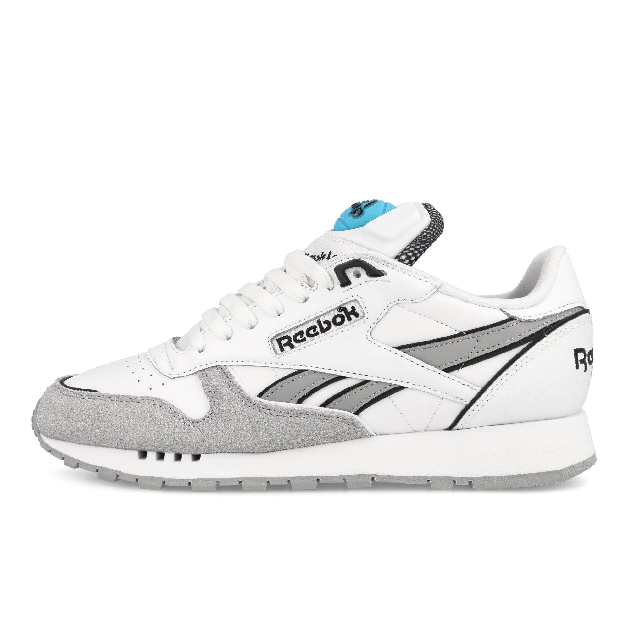 Reebok Classic Leather Pump Footwear White / Pure Grey / Core Black Sneakers GW4726 | Overkill