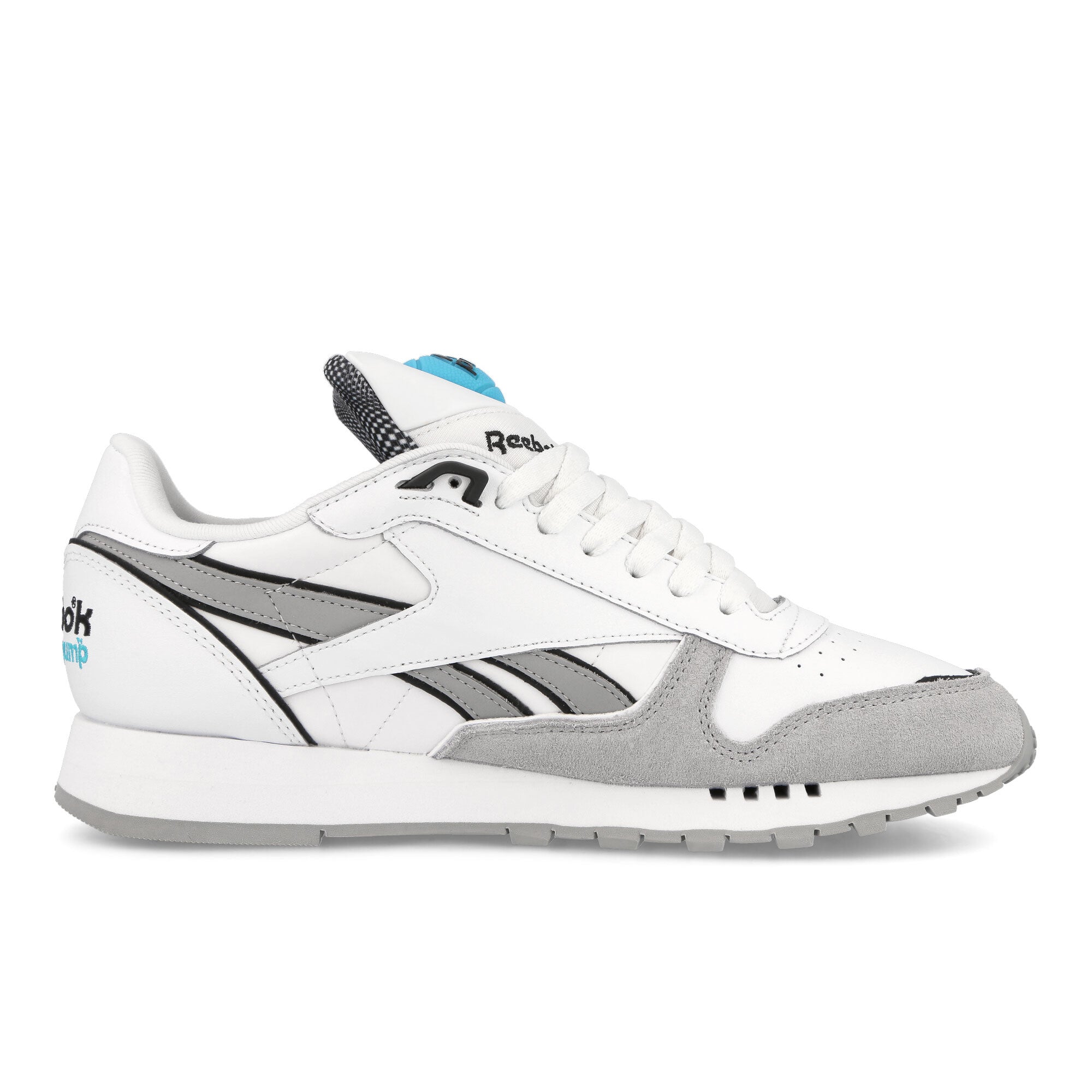 Reebok Classic Leather Pump Footwear White / Pure Grey / Core Black Sneakers Silhouette | Overkill