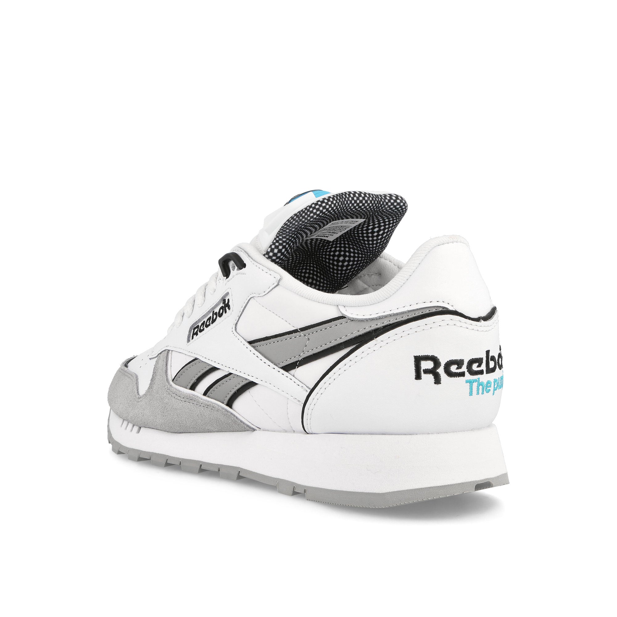 Reebok Classic Leather Pump Footwear White / Pure Grey / Core Black Sneakers Material | Overkill