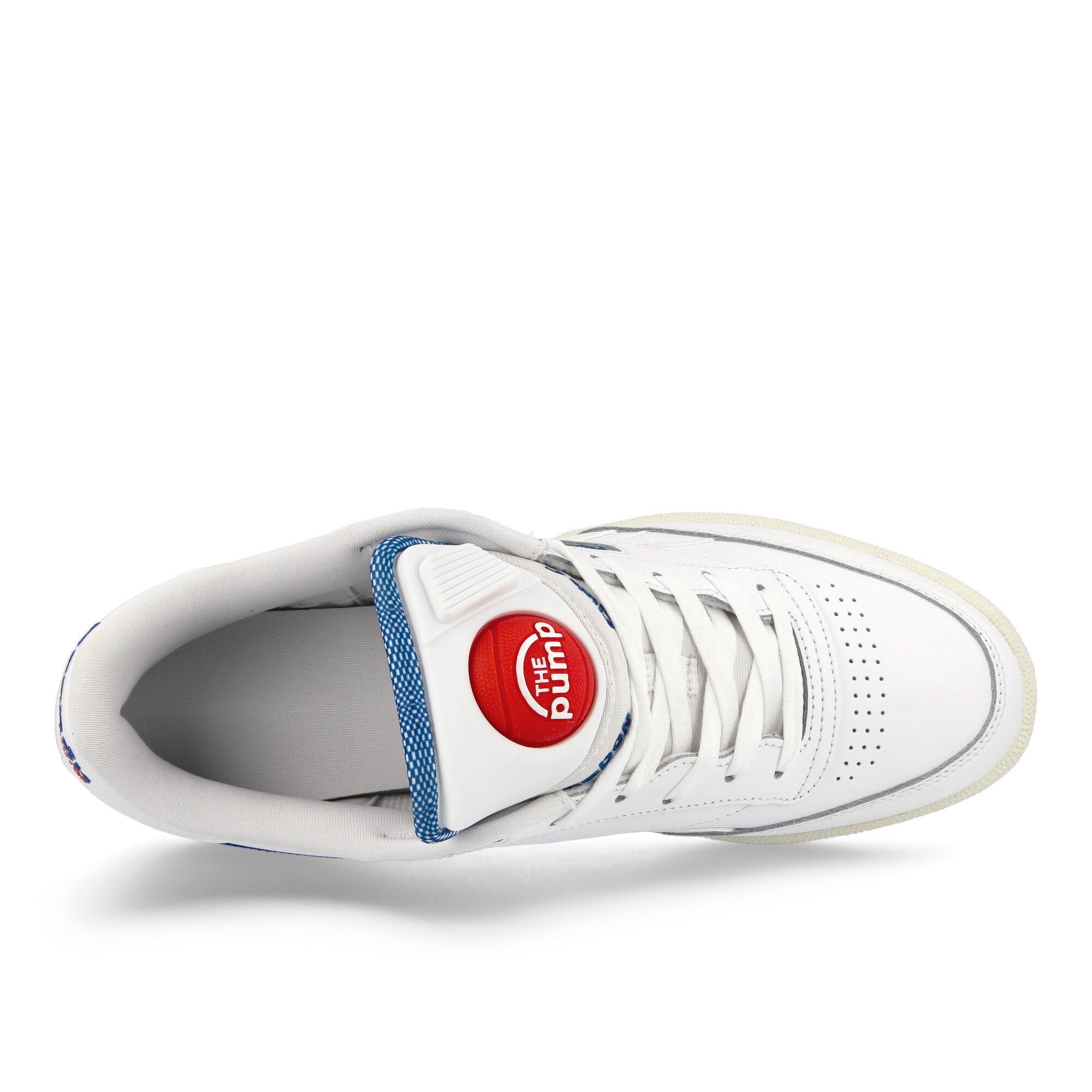Reebok Club C 85 Pump Footwear White / Clear White / Vec Blue Low Top Sneakers Detailfoto | Overkill