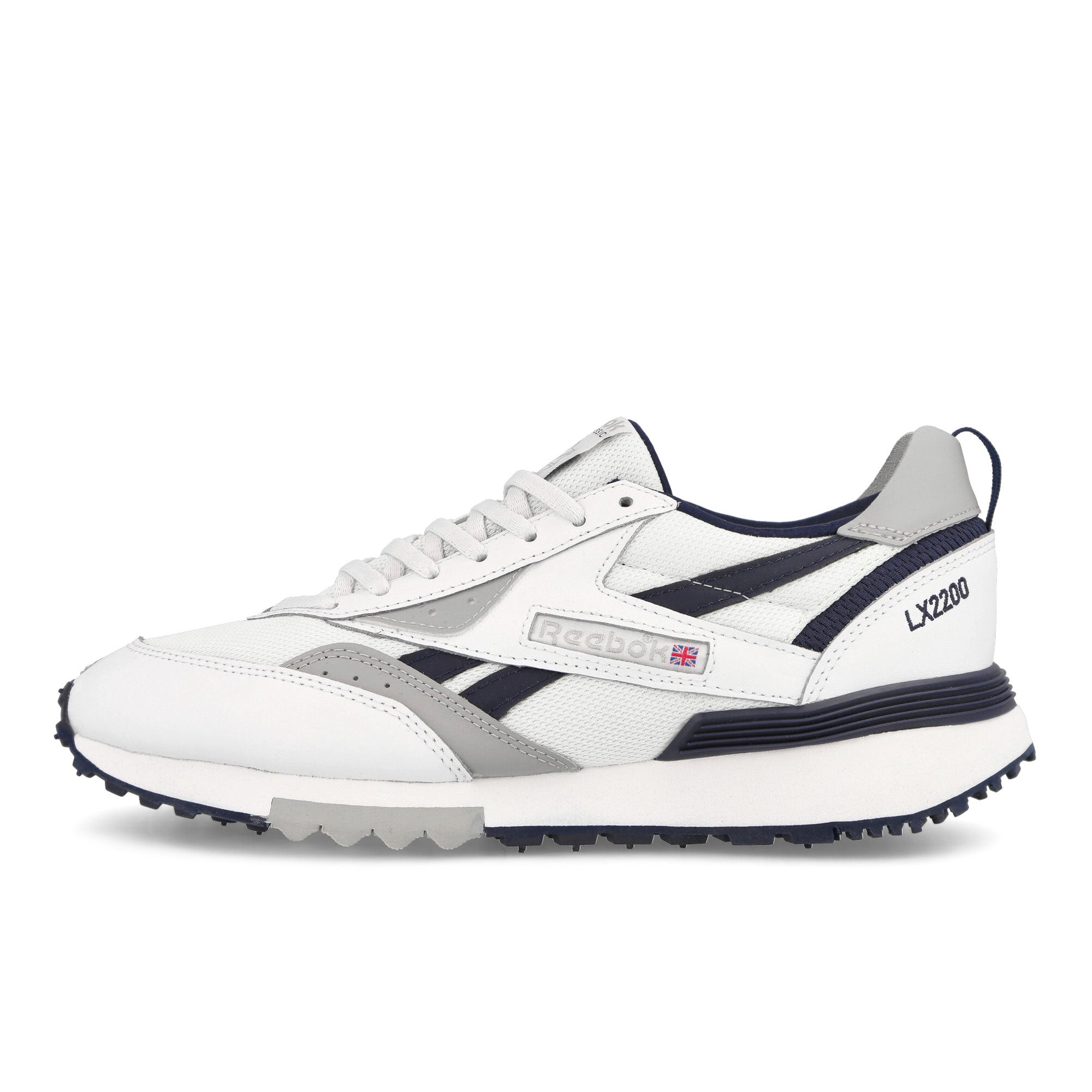 Reebok LX 2200 Cloud White-Vector Navy-Pure Grey 3 Low Top Sneakers GW7201 | Overkill