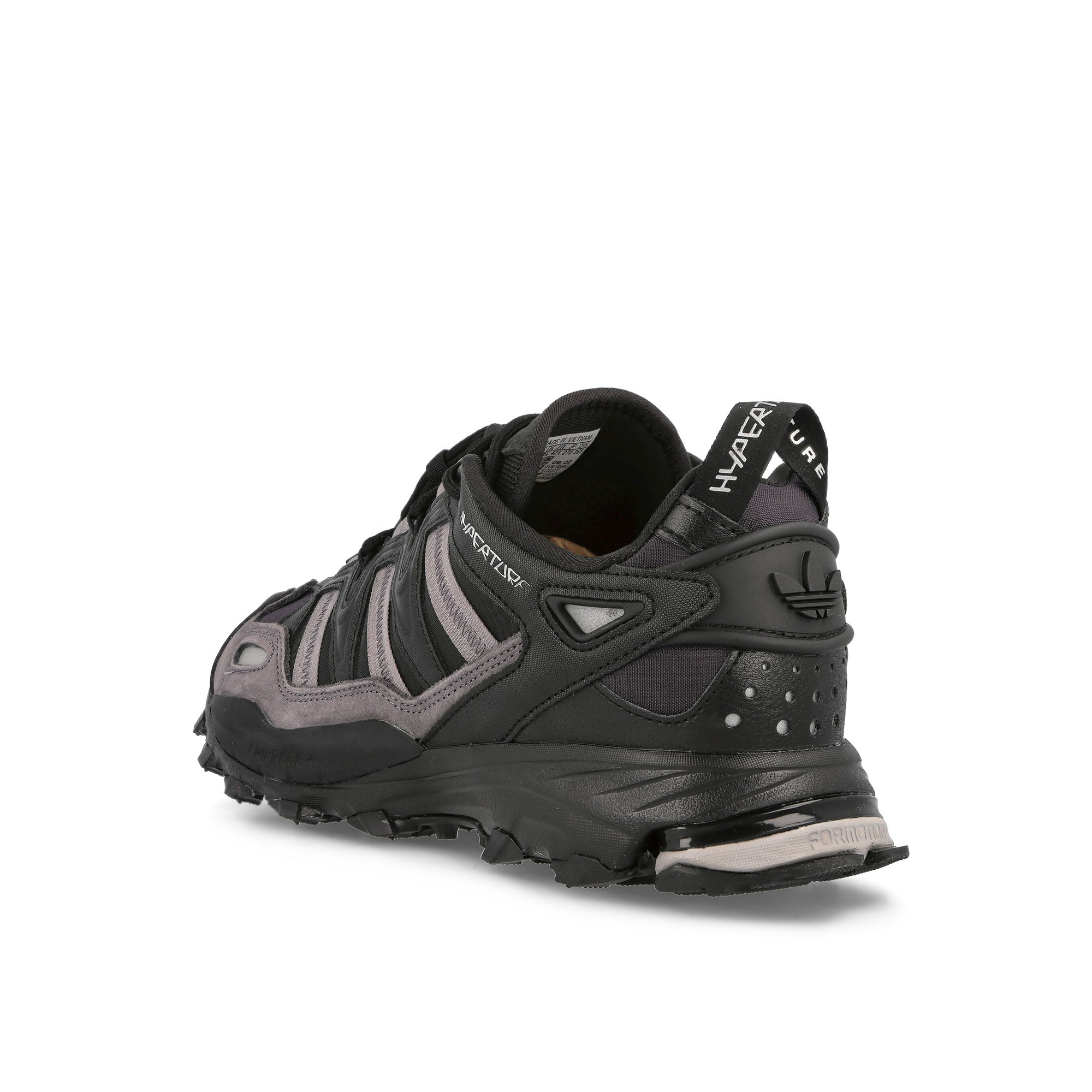 adidas Hyperturf Core Black-Silver Metallic-Trace Grey Low Top Sneakers Material | Overkill