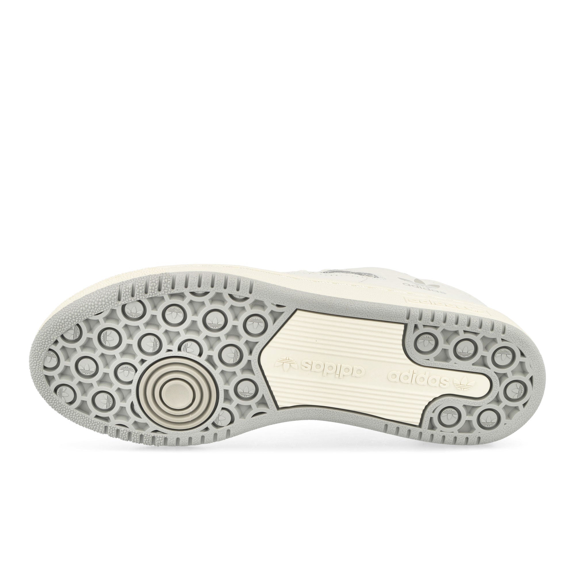 adidas Centennial 85 Lo Cloud White-Metal Grey-Cream White Low Top Sneakers Detail View 1 | Overkill