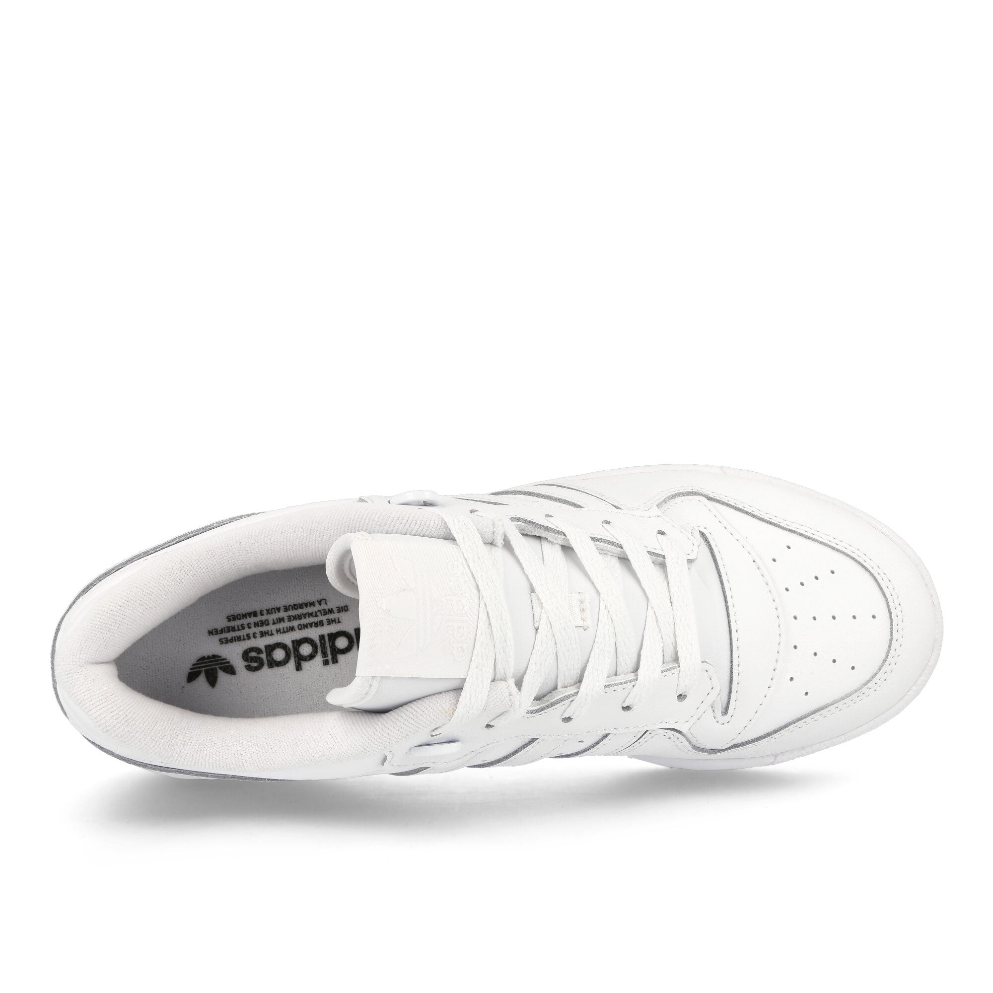 adidas Rivalry Low Footwear White-Footwear White-Footwear White Low Top Sneakers Detailfoto | Overkill