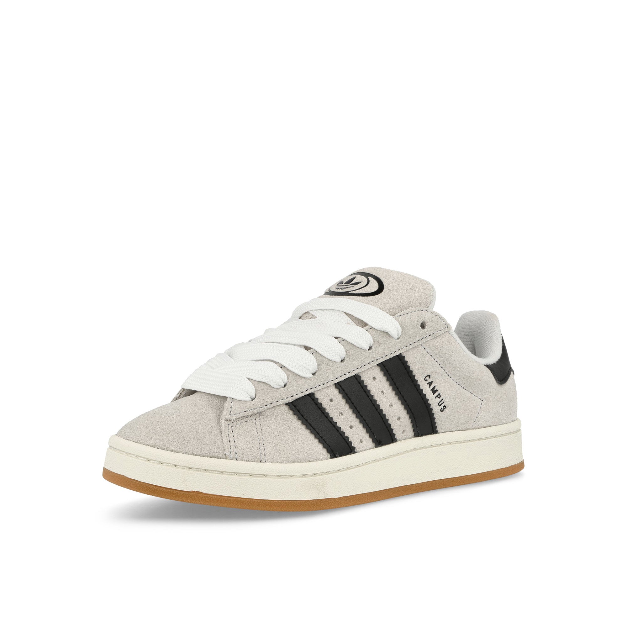 adidas Campus 00s W Crystal White / Core Black / Off White Low Top Sneakers Close Up | Overkill