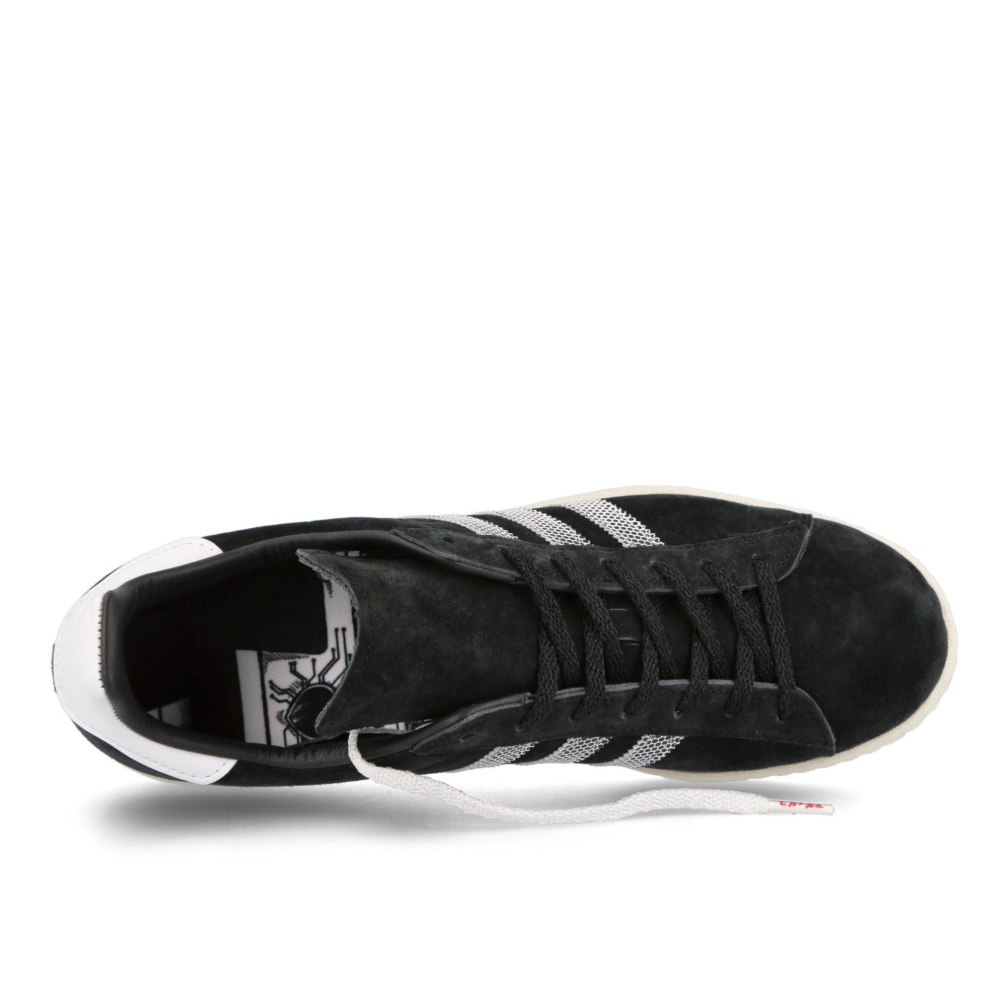adidas campus 80s Cblack / Ftwwht / Owhite Low Top Sneakers Detailfoto | Overkill
