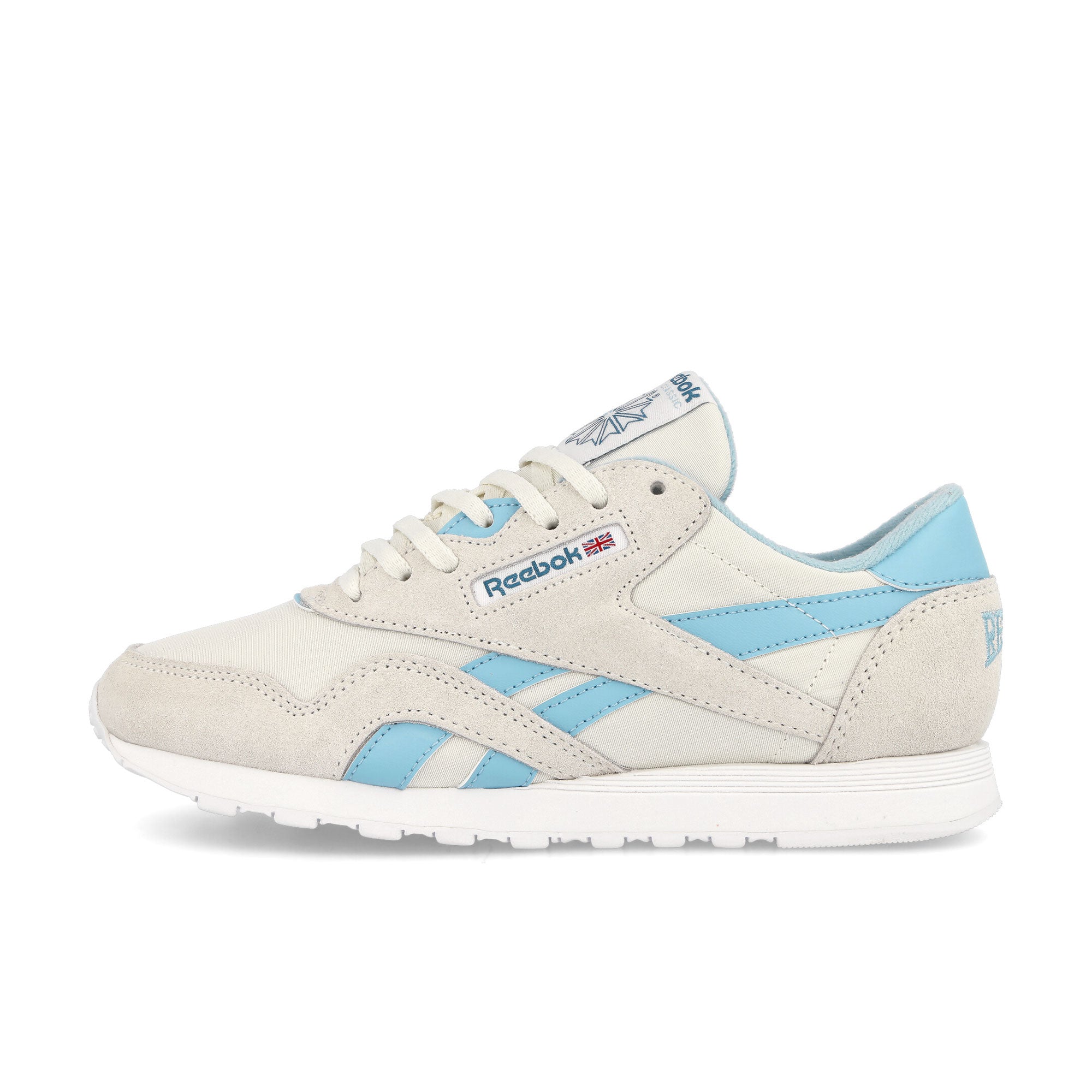 Reebok Classic Nylon Chalk / Blue Pearl / Footwear White Low Top Sneakers GY7196 | Overkill