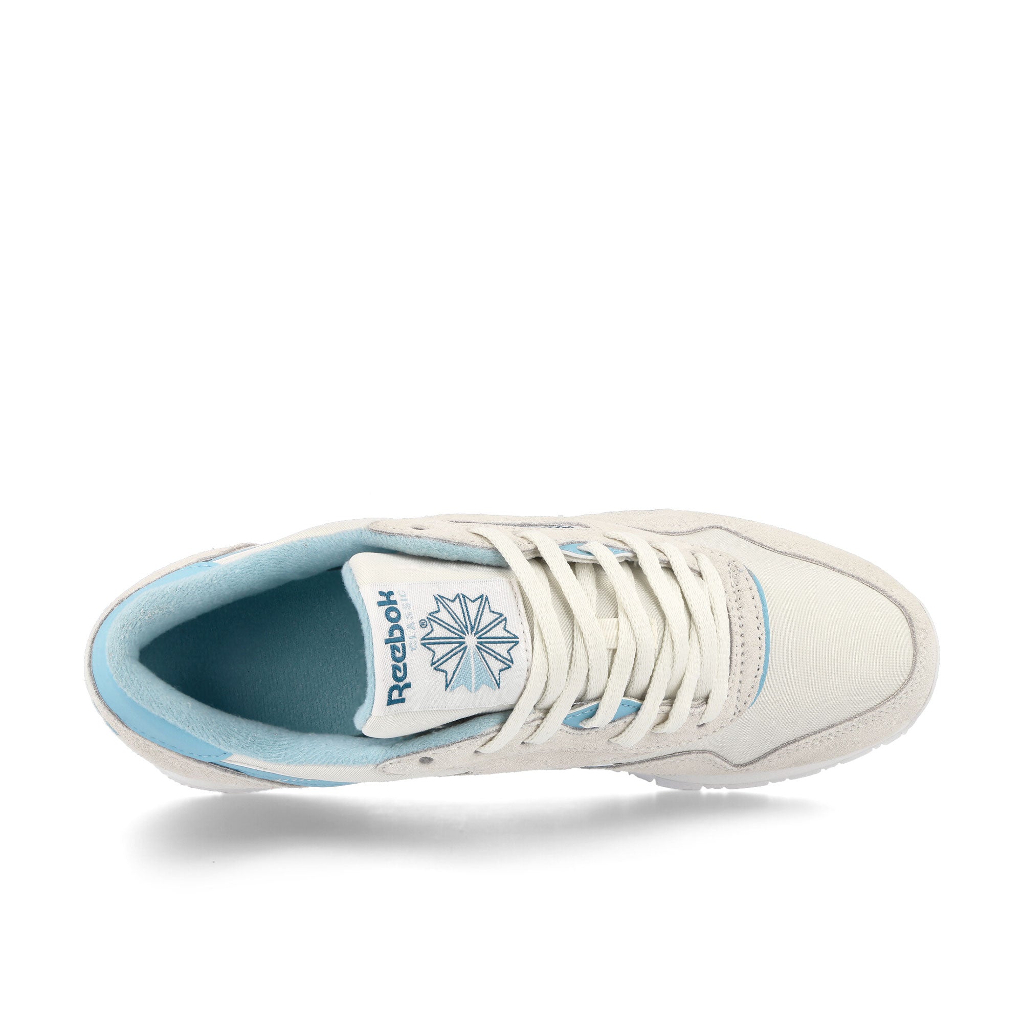 Reebok Classic Nylon Chalk / Blue Pearl / Footwear White Low Top Sneakers Detailfoto | Overkill