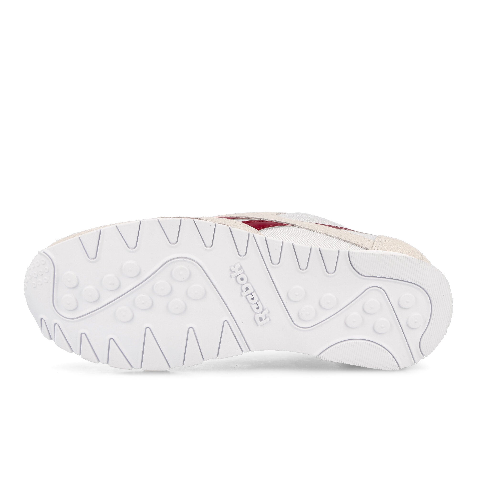 Reebok Classic Nylon Cloud White / Flash Red / Vector Navy Low Top Sneakers Detail View 1 | Overkill