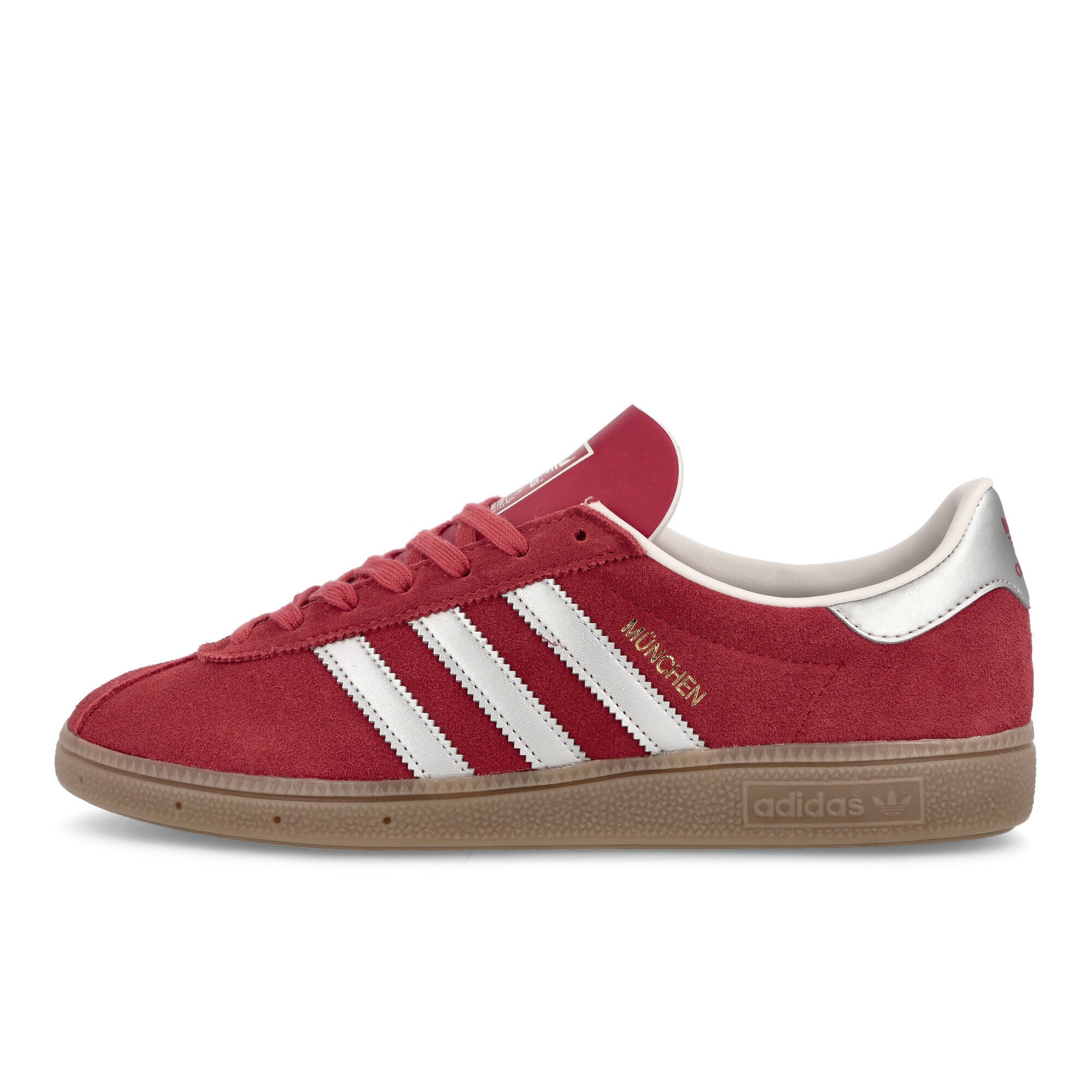 adidas München Scarlett-Silver Metallic-Gum Sneakers GY7402 | Overkill