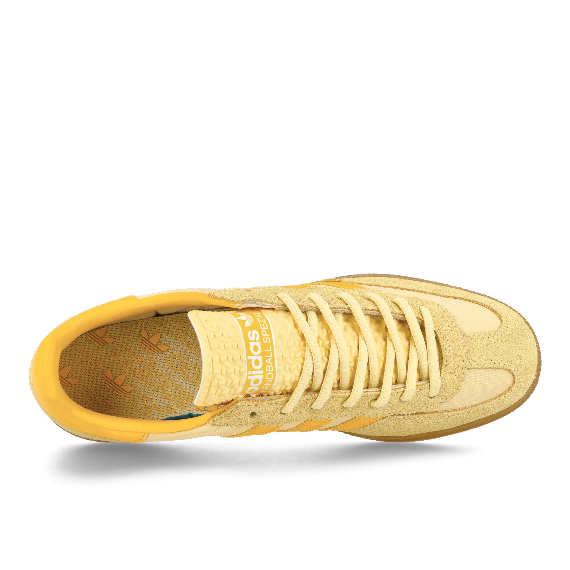 adidas Handball Spezial Almost Yellow / Bold Gold / Easy Yellow Sneakers Detailfoto | Overkill