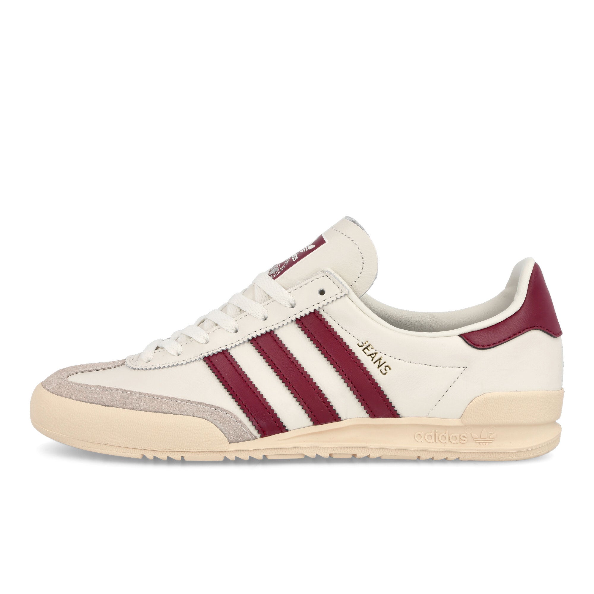 adidas Jeans Chalk White-Collegiate Burgundy Jeans GY7437 | Overkill