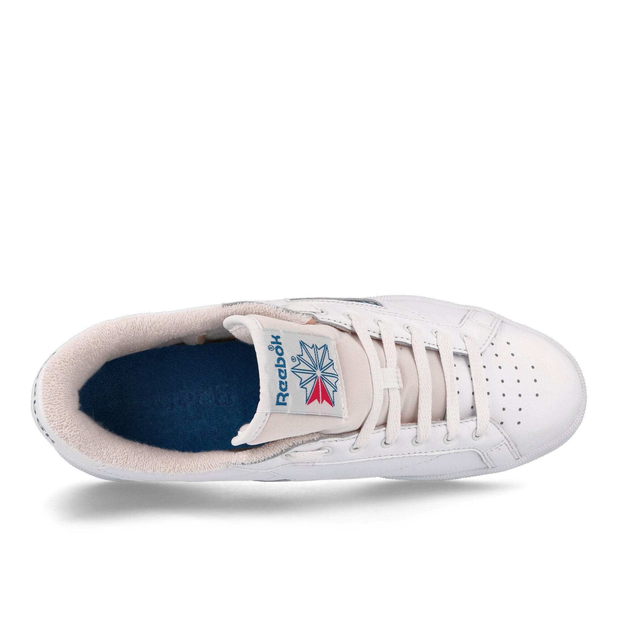 Reebok Club C Grounds Cloud White / Vector Blue / Vector Red Sneakers Detailfoto | Overkill