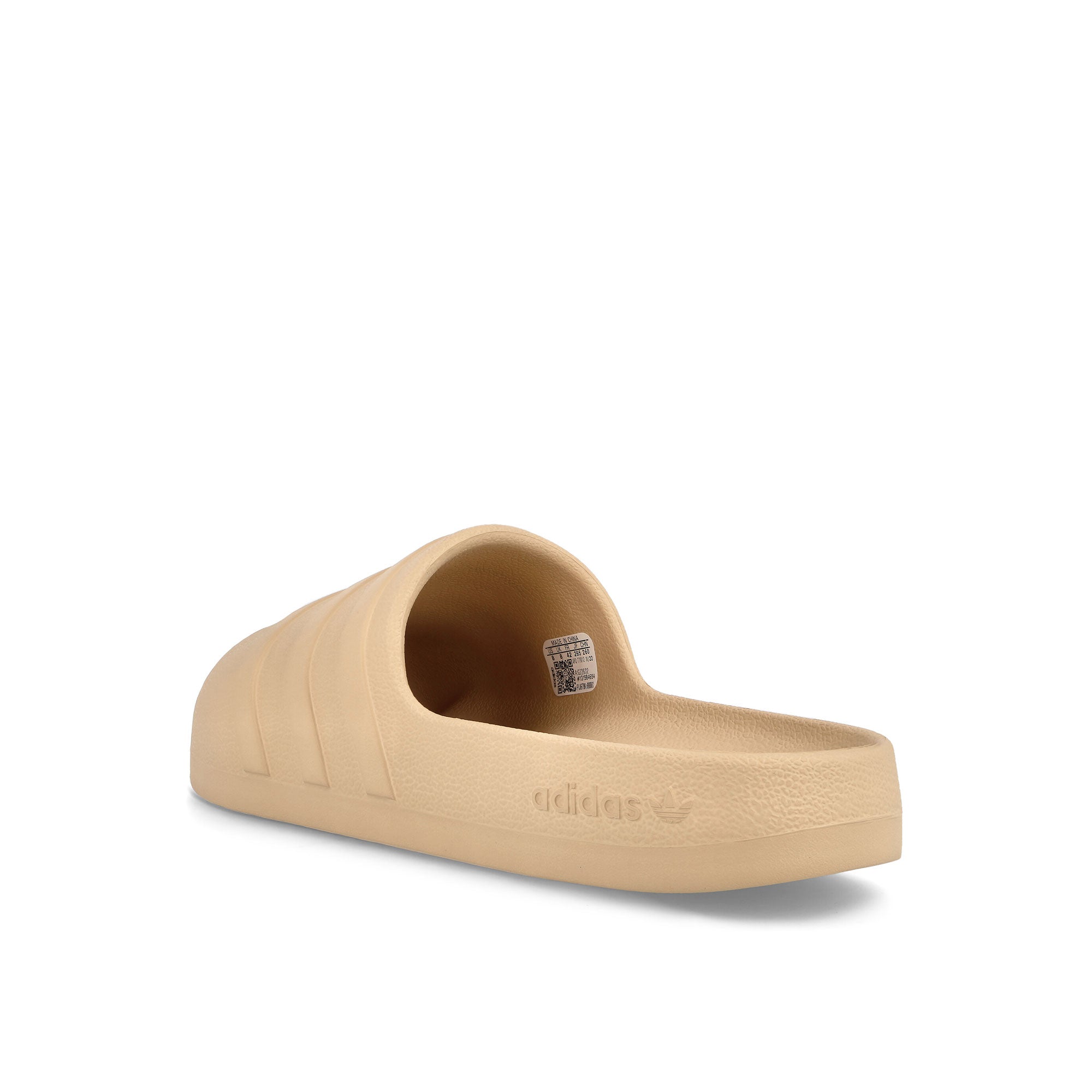 adidas adiFOM Adilette Magic Beige-Magic Beige-Core Black Slides, Sandals & Slippers Material | Overkill