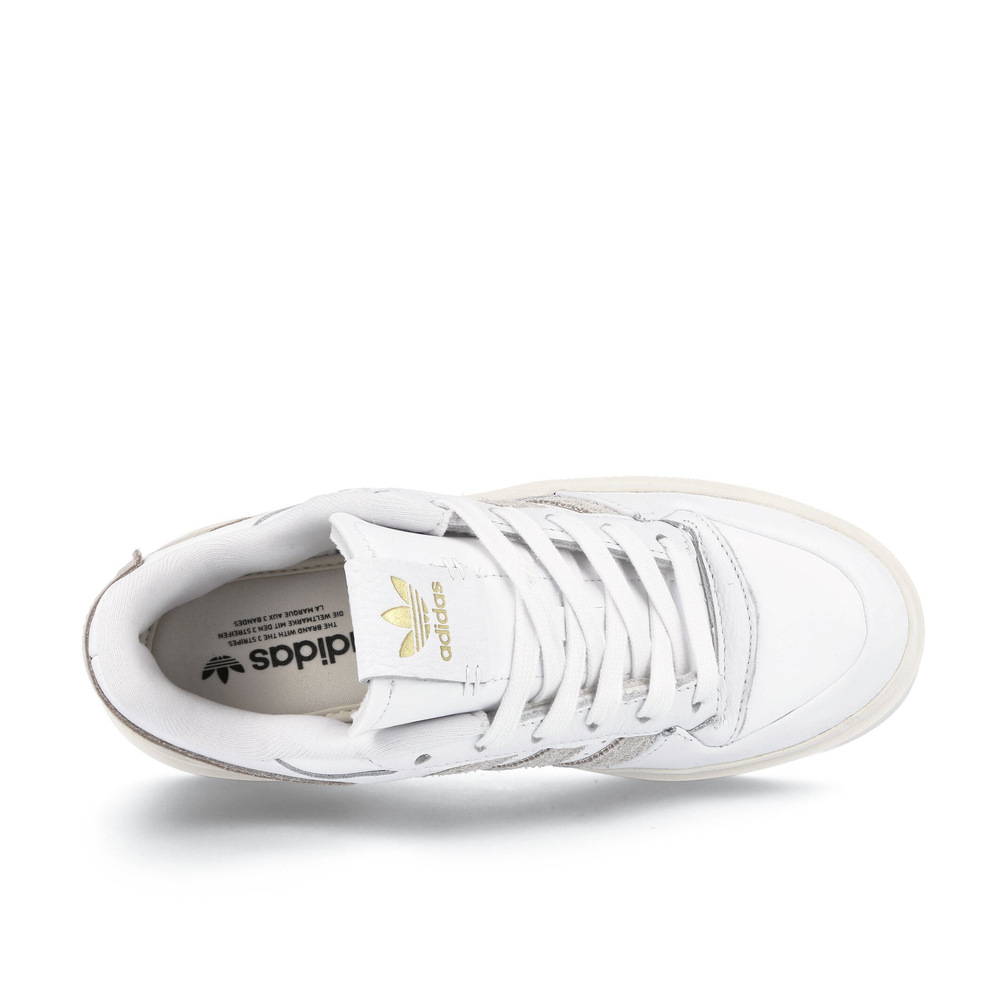 adidas wmns forum bonega Footwear White-Orbit Grey-Off White Low Top Sneakers Detailfoto | Overkill