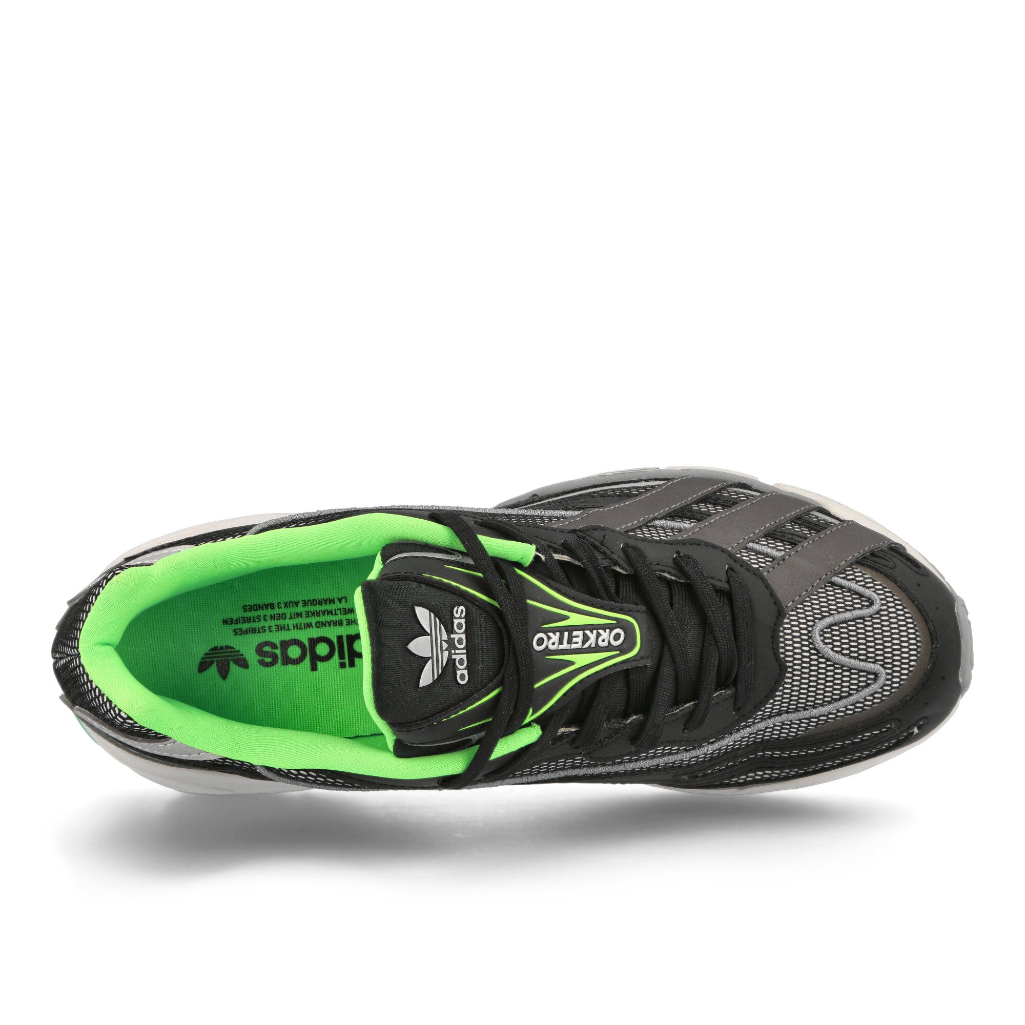 adidas Orketro Core Black-Trace Grey Metallic-Grey One Sneakers Detailfoto | Overkill