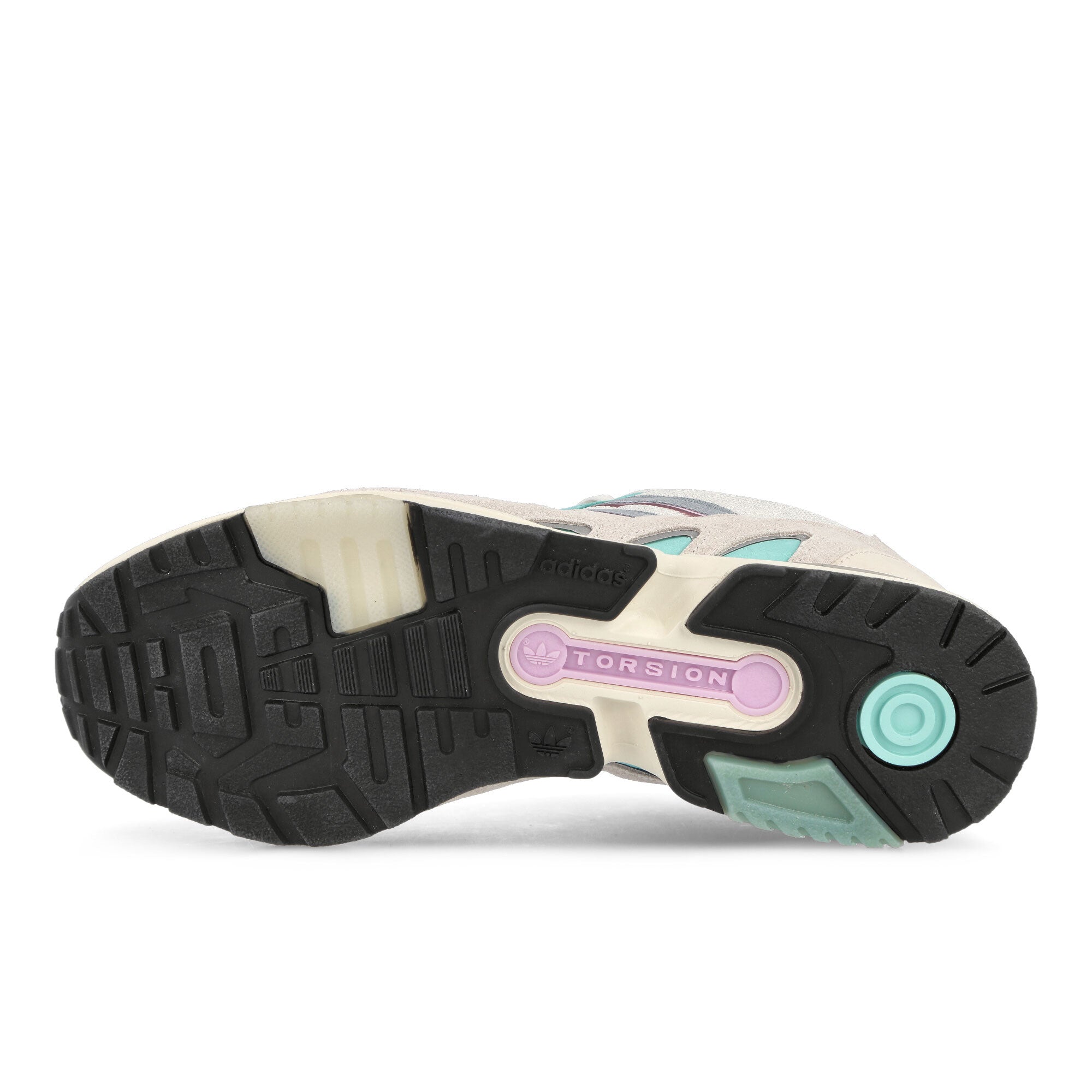 adidas Torsion Super Core White-Magic Grey-Easy Mint Low Top Sneakers Detail View 1 | Overkill