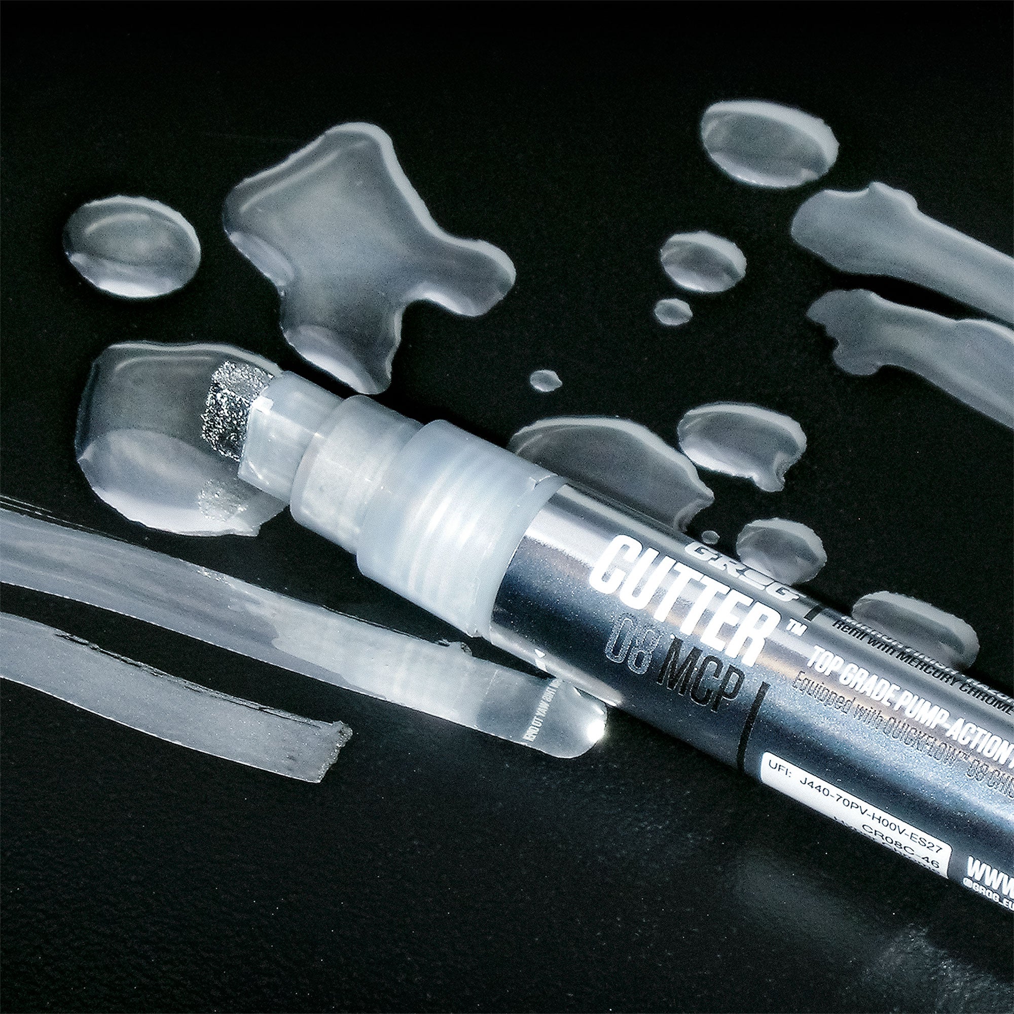 Grog Cutter 08 MCP Chrome Marker Hyper Chrome Paint Marker CR08C-46 Detailfoto | Overkill