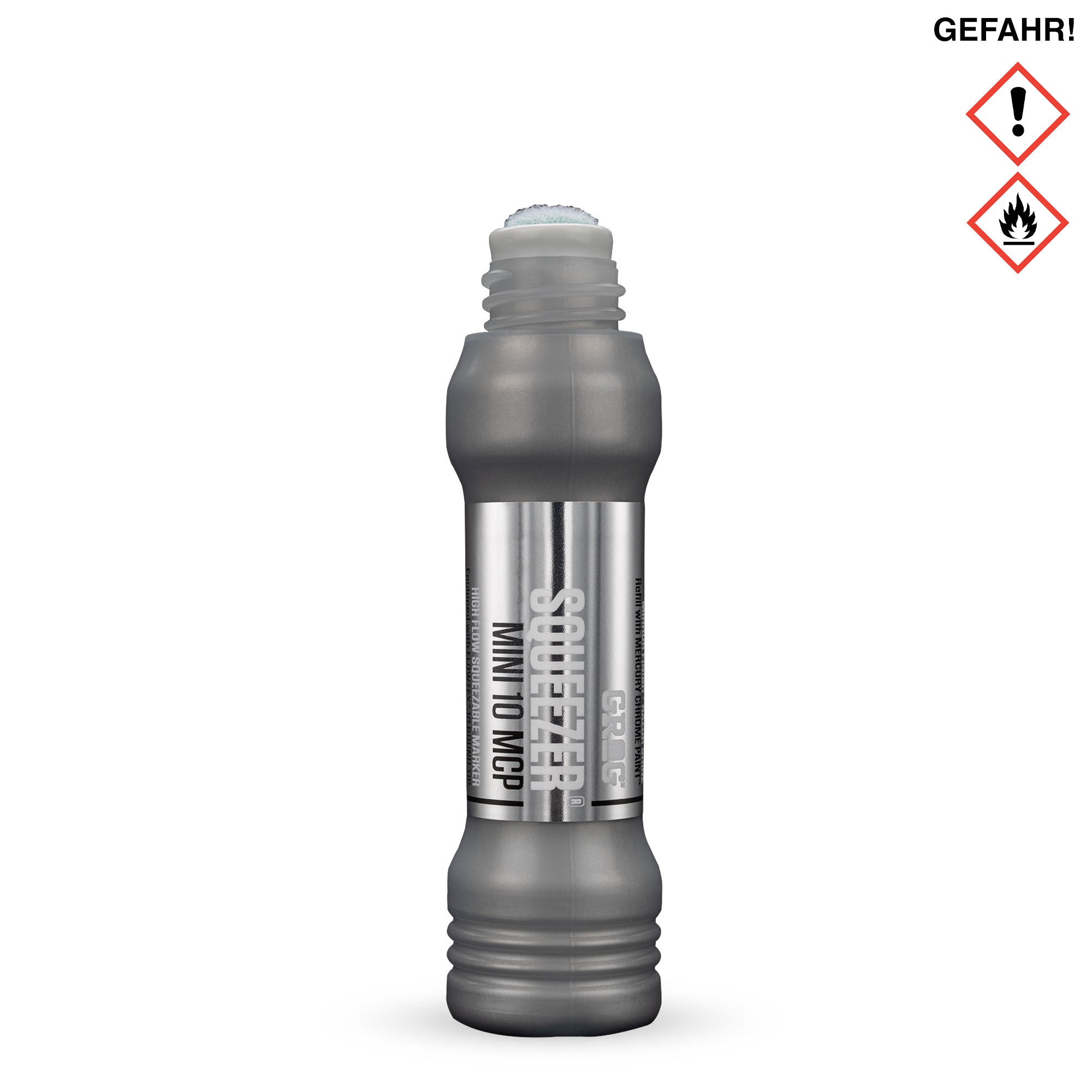 Grog Mini Squeezer 10 MCP Chrome Marker Hyper Chrome Paint Marker SM10C-46 | Overkill