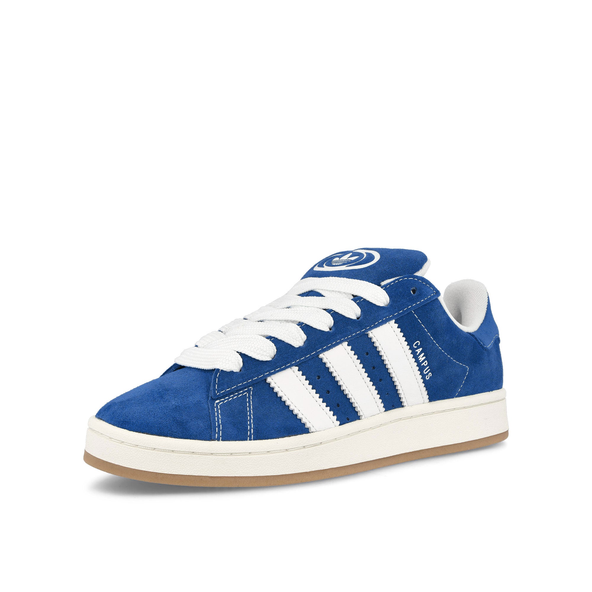 adidas Campus 00s Semi Lucid Blue / Cloud White / Off White Low Top Sneakers Close Up | Overkill