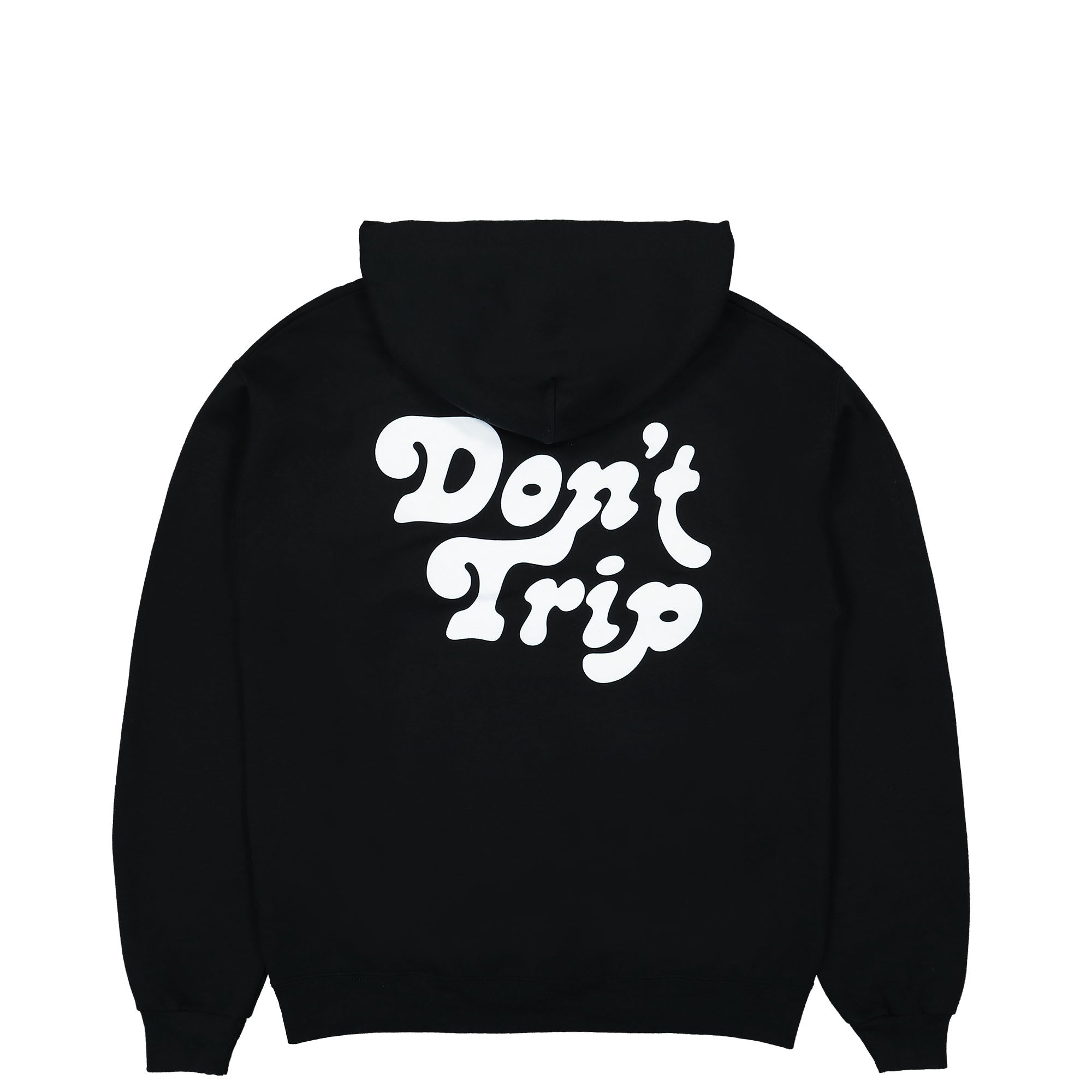 Free & Easy Dont Trip OG Hoodie Black Hoodies Close-up | Overkill