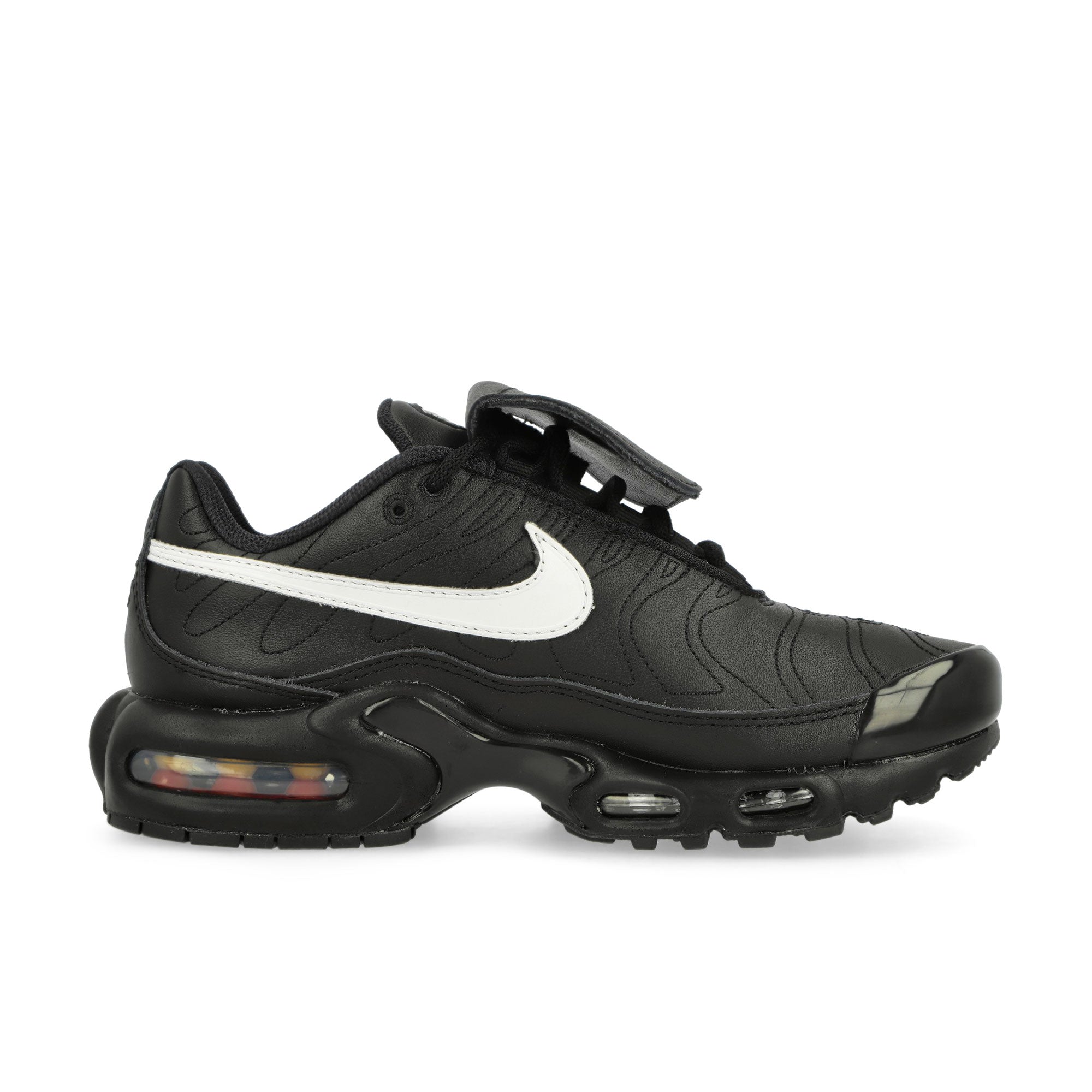 Nike W Air Max Plus Black/White Low Top Sneakers Silhouette | Overkill