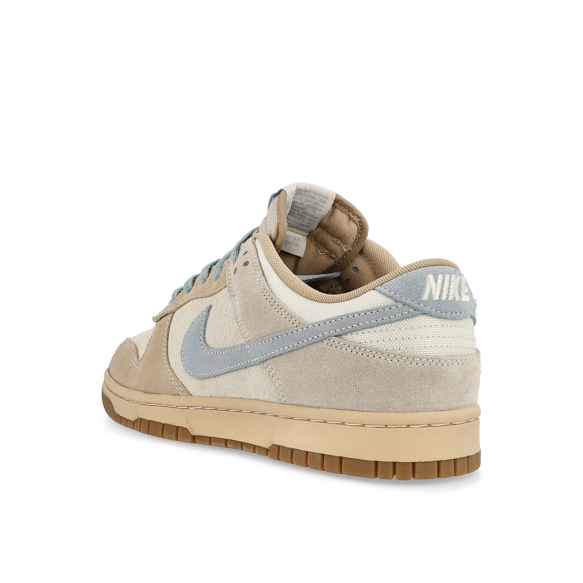 Nike Dunk Low Coconut Milk / Light Armory Blue - Sanddrift Low Top Sneakers Material | Overkill