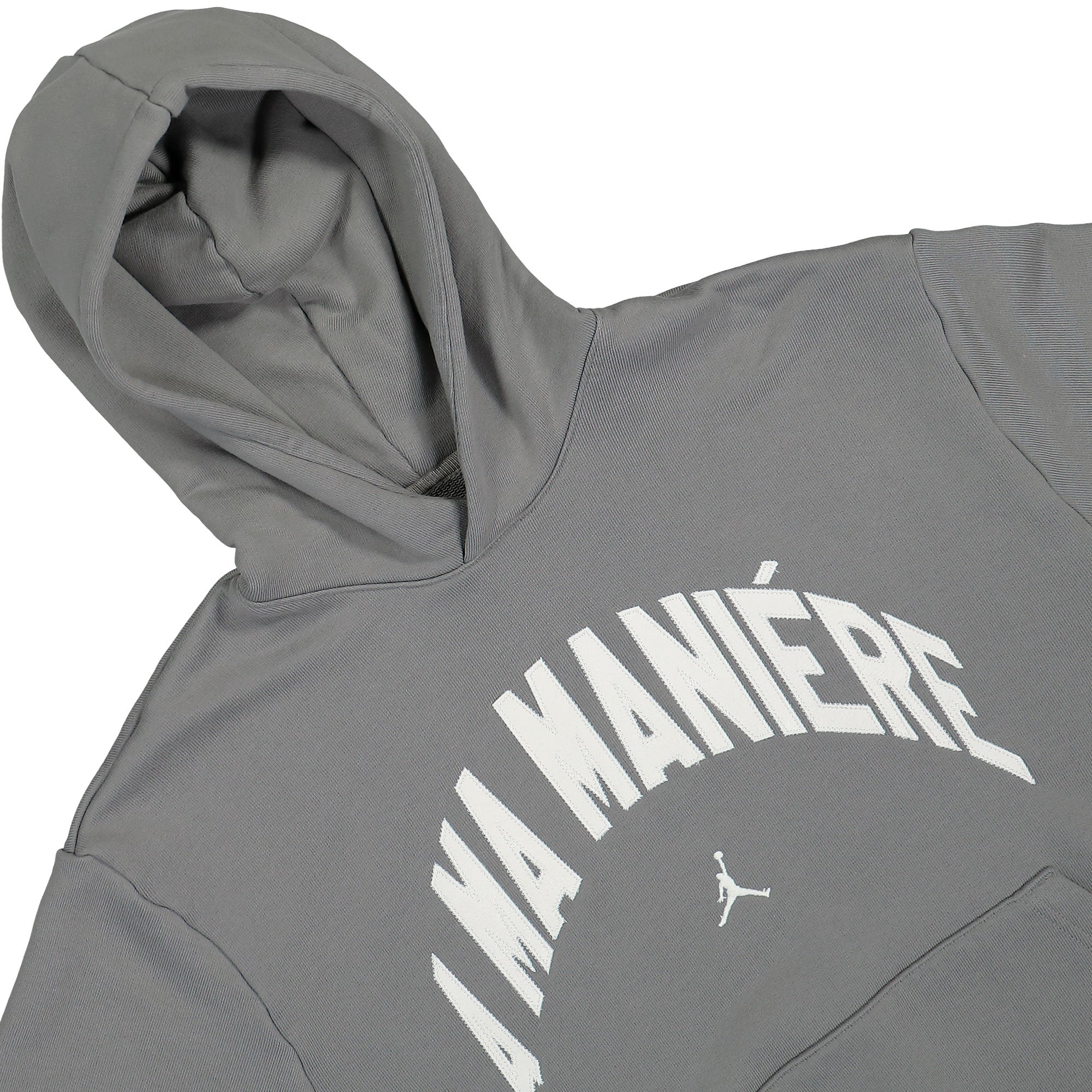 Jordan Hoodie Flat Pewter Hoodies Close-up | Overkill