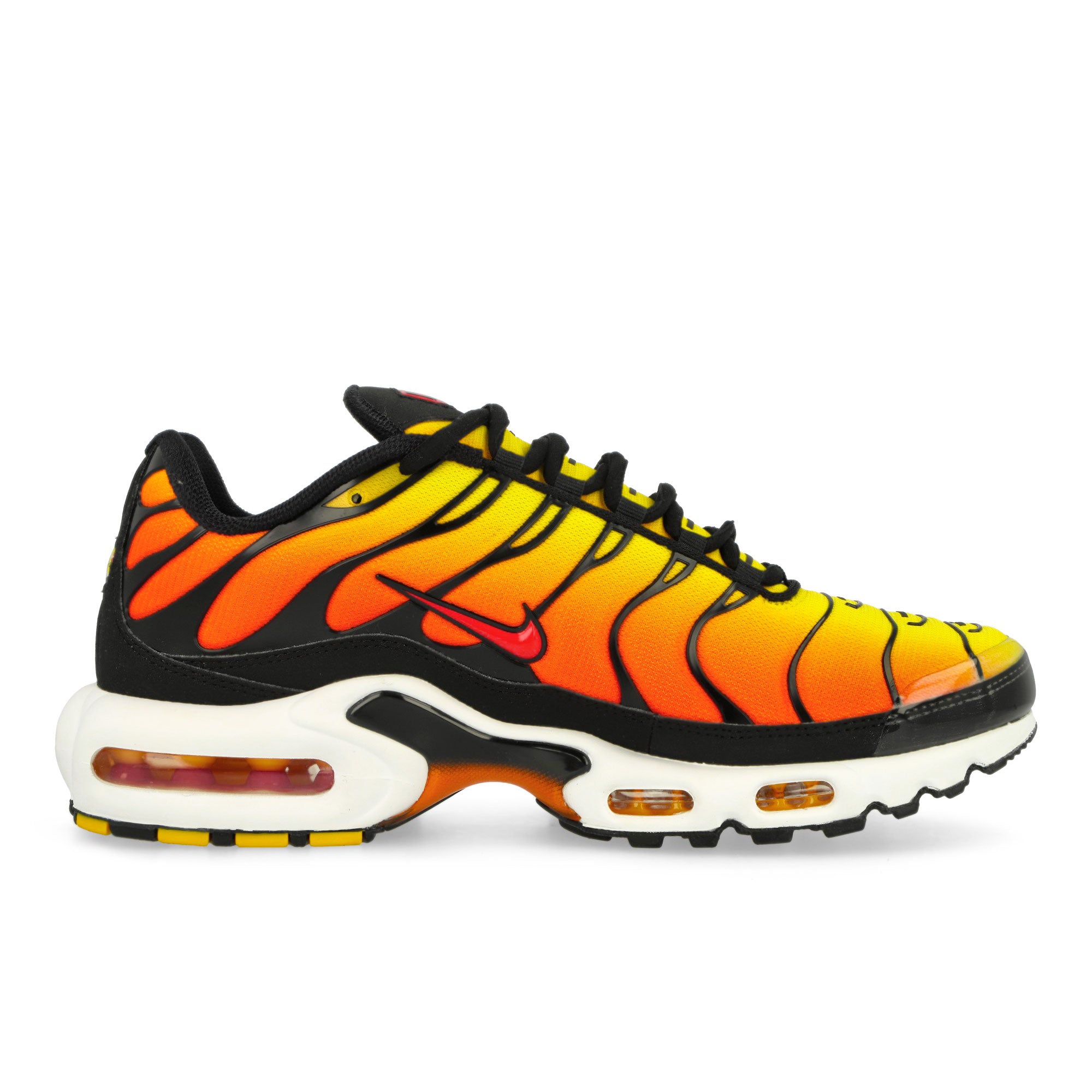 Nike Air Max Plus Black / Pimento - Bright Ceramic - Resin Low Top Sneakers Silhouette | Overkill