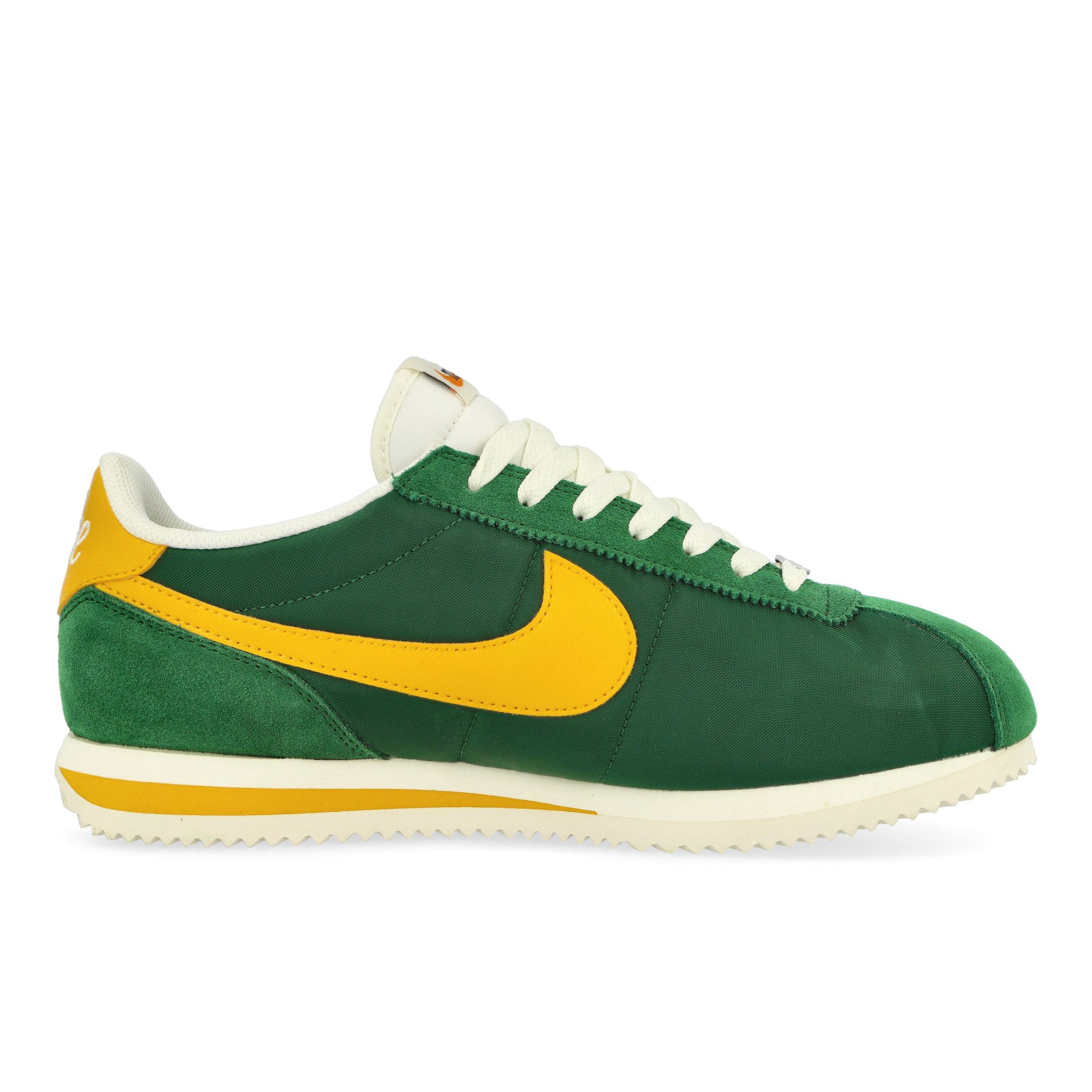 Nike Cortez Textile Gorge Green / Yellow Ochre-Sail Low Top Sneakers Silhouette | Overkill
