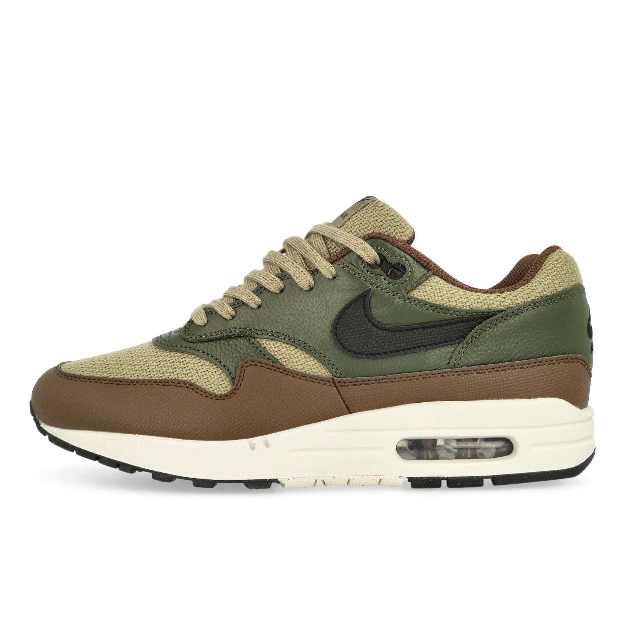 Nike Air Max 1 Essential PRM Neutral Olive / Black - Cargo Khaki Low Top Sneakers HF1516 200 | Overkill