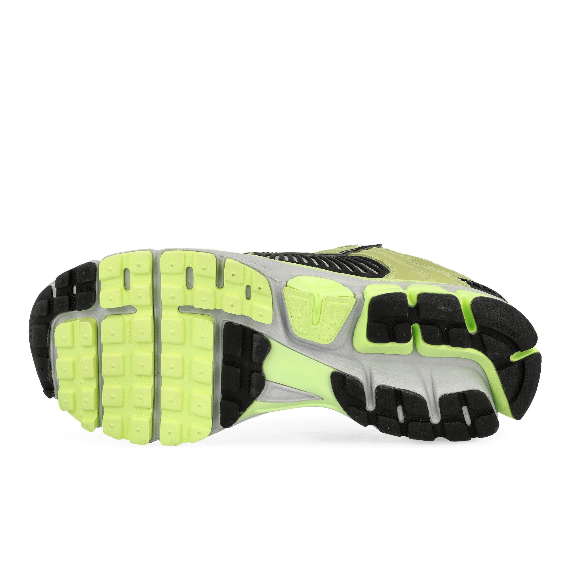 Nike Zoom Vomero 5 Barley Volt / Metallic Platinum - Pure Platinum Low Top Sneakers Detail View 1 | Overkill