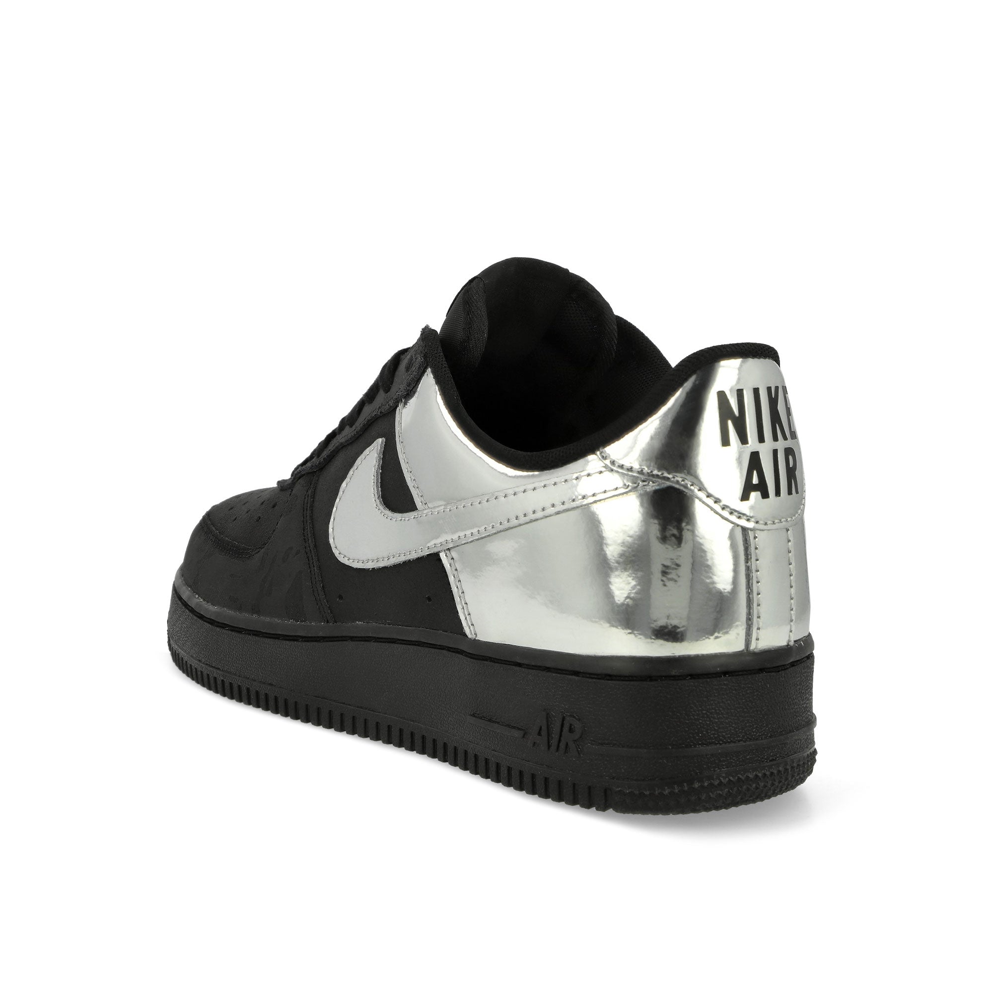 Nike Air Force 1 Low Retro Black / Chrome - Black Low Top Sneakers Material | Overkill