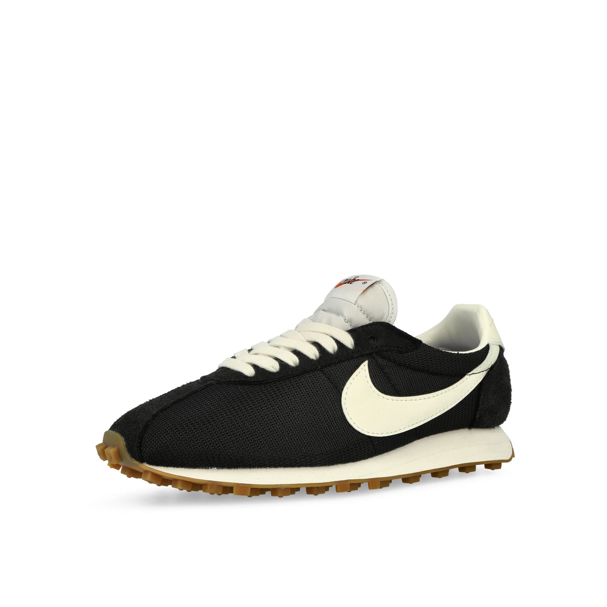 Nike W LD-1000 Black / Sail - Safety Orange - Gum Light Brown Low Top Sneakers Close Up | Overkill