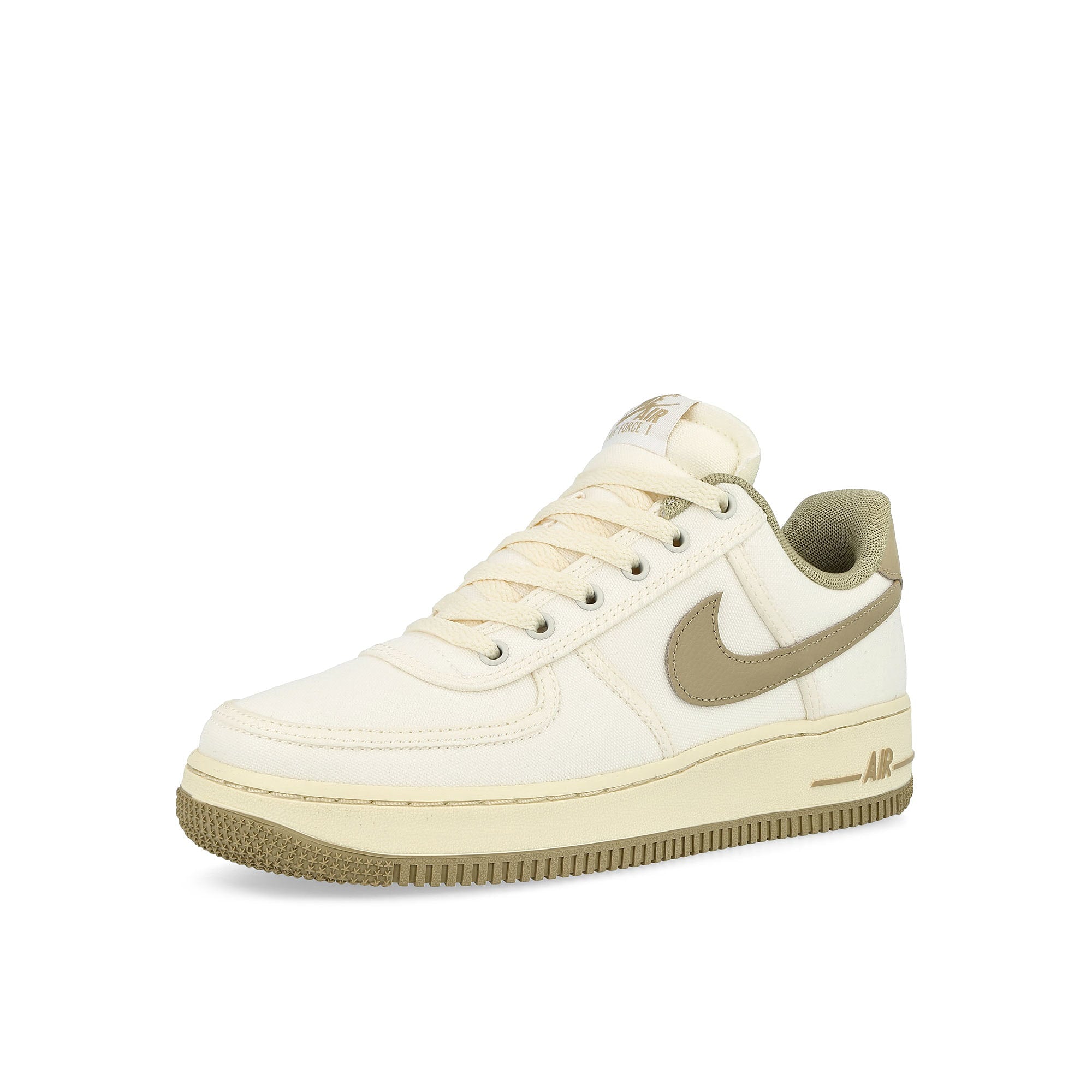 Nike W Air Force 1 '07 Sail / Limestone - Pale Vanilla - Coconut Milk Low Top Sneakers Close Up | Overkill