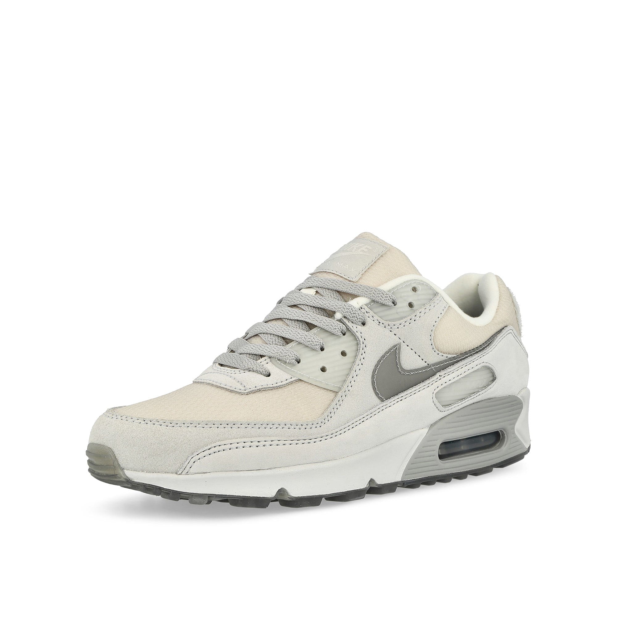 Nike Air Max 90 Photon Dust / Light Smoke Grey - Phantom Low Top Sneakers Close Up | Overkill