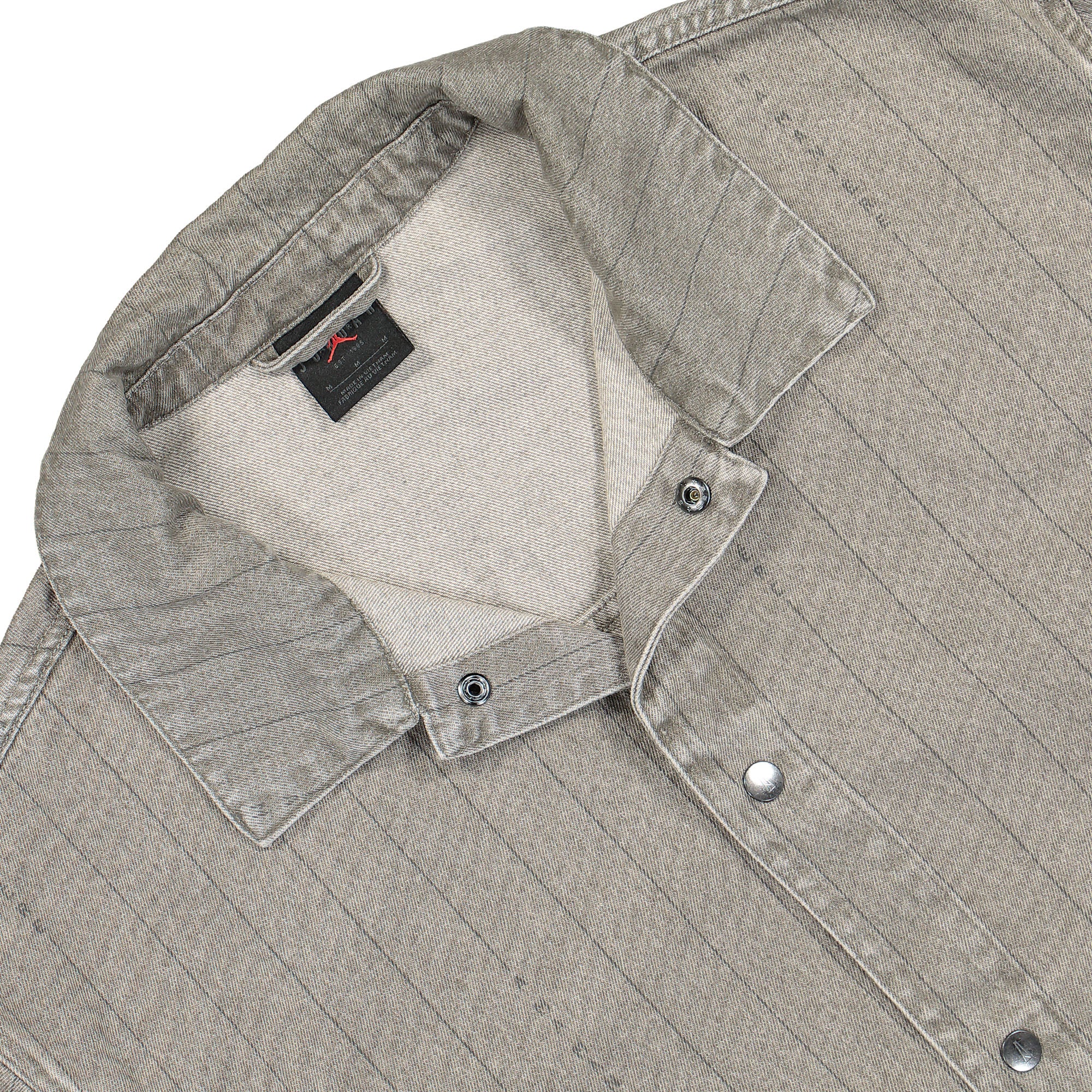 Jordan Jacket Flat Pewter Jackets Close-up | Overkill