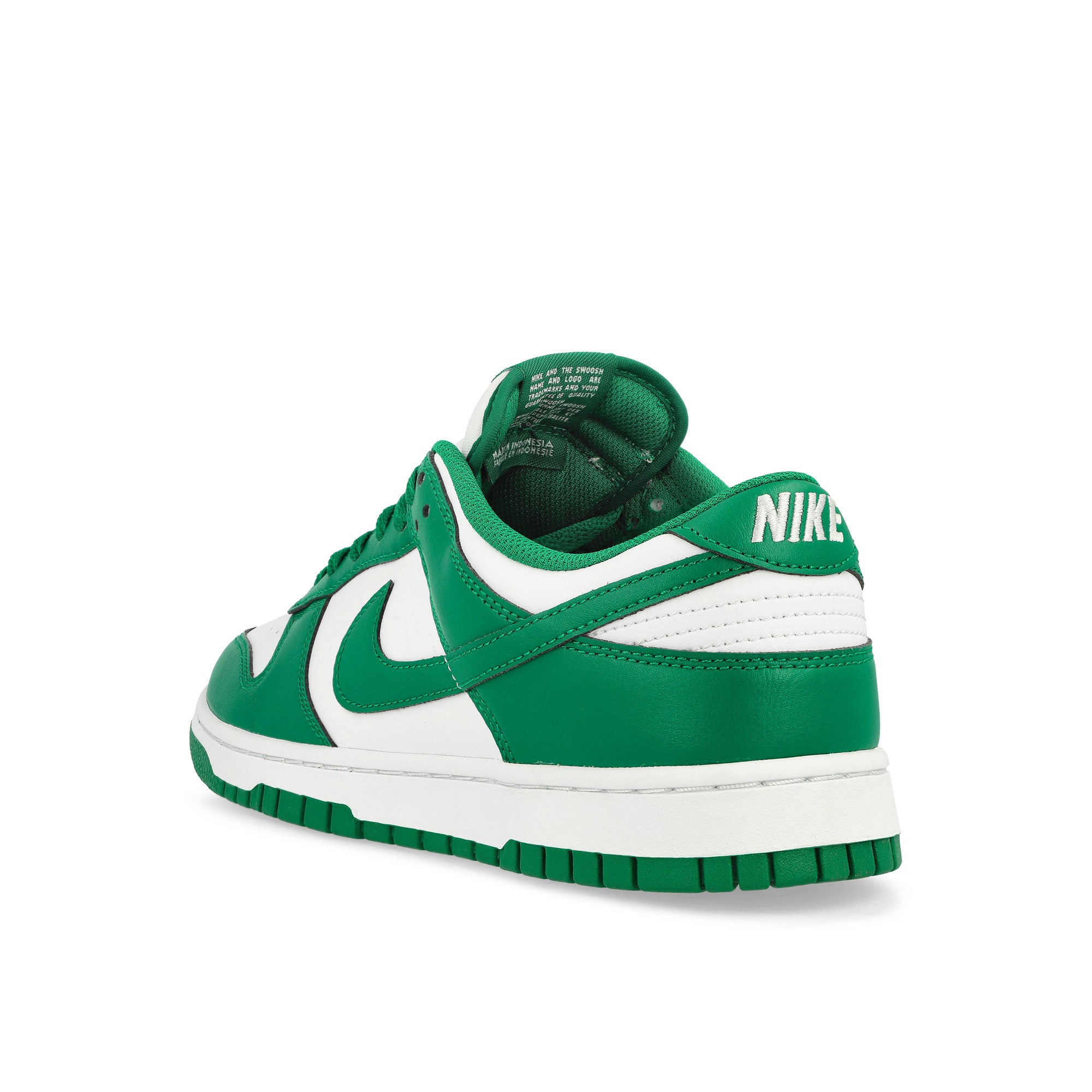 Nike Dunk Low Retro White / Malachite Low Top Sneakers Material | Overkill