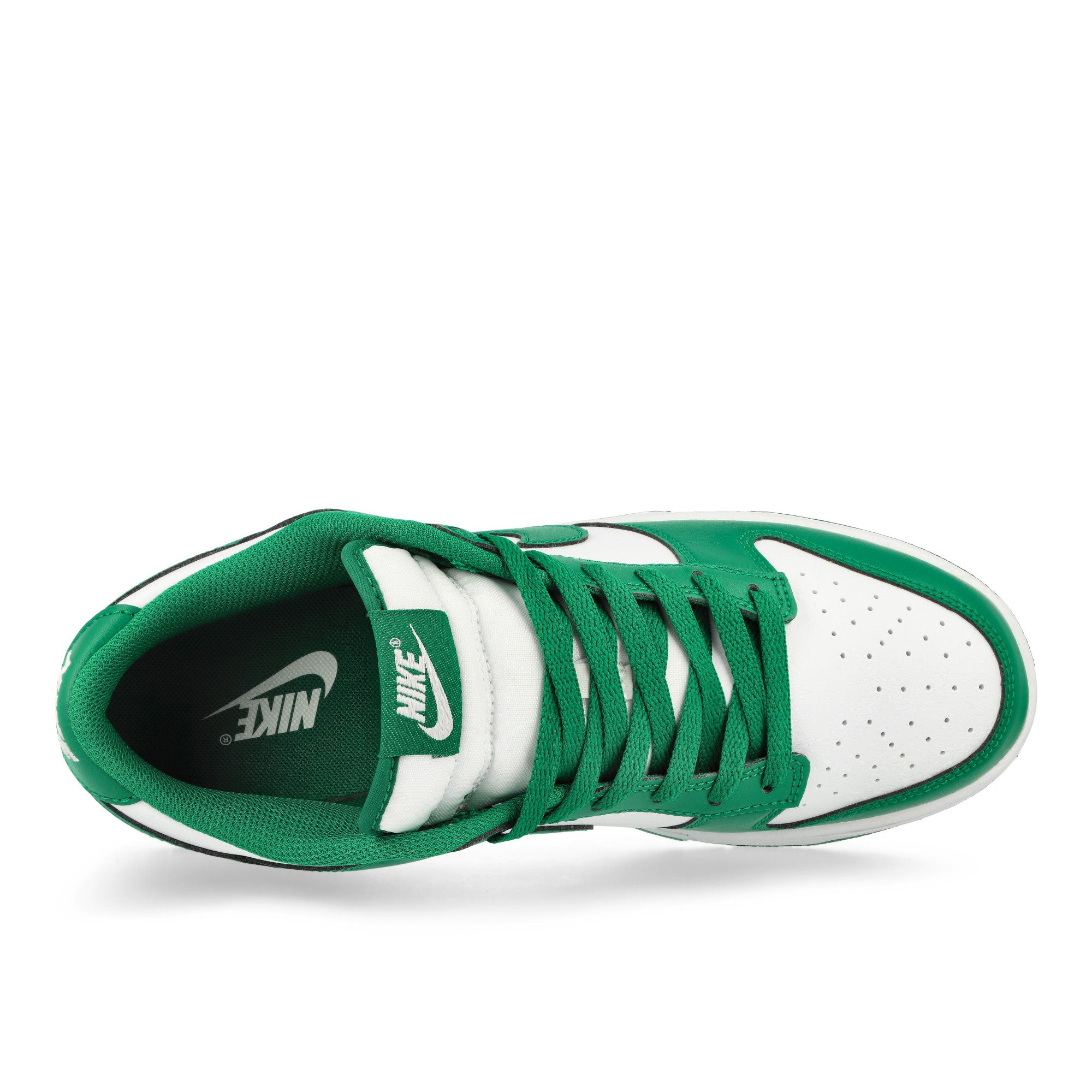 Nike Dunk Low Retro White / Malachite Low Top Sneakers Detailfoto | Overkill