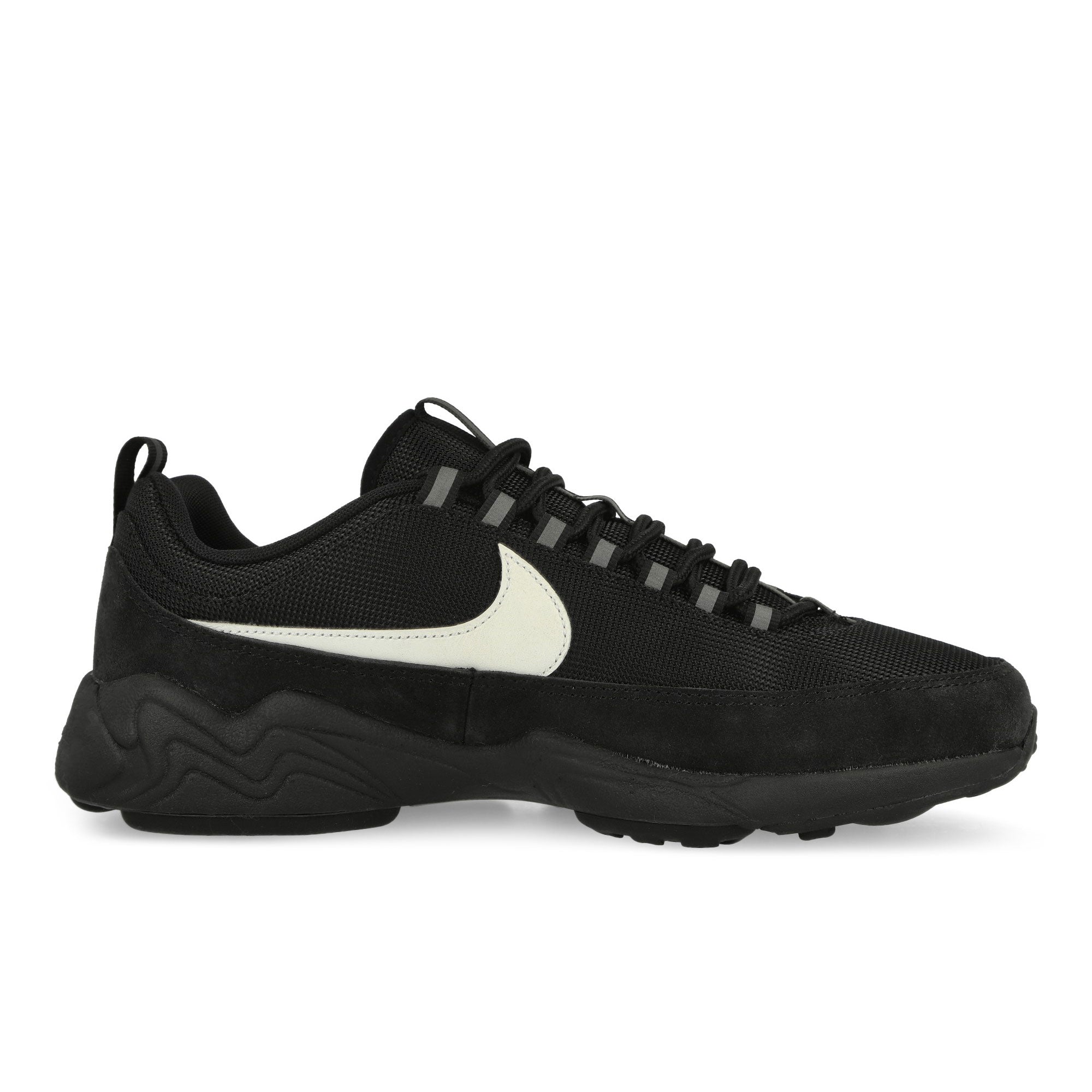 Nike Air Zoom Spiridon SP Black / Black - Black Low Top Sneakers Silhouette | Overkill