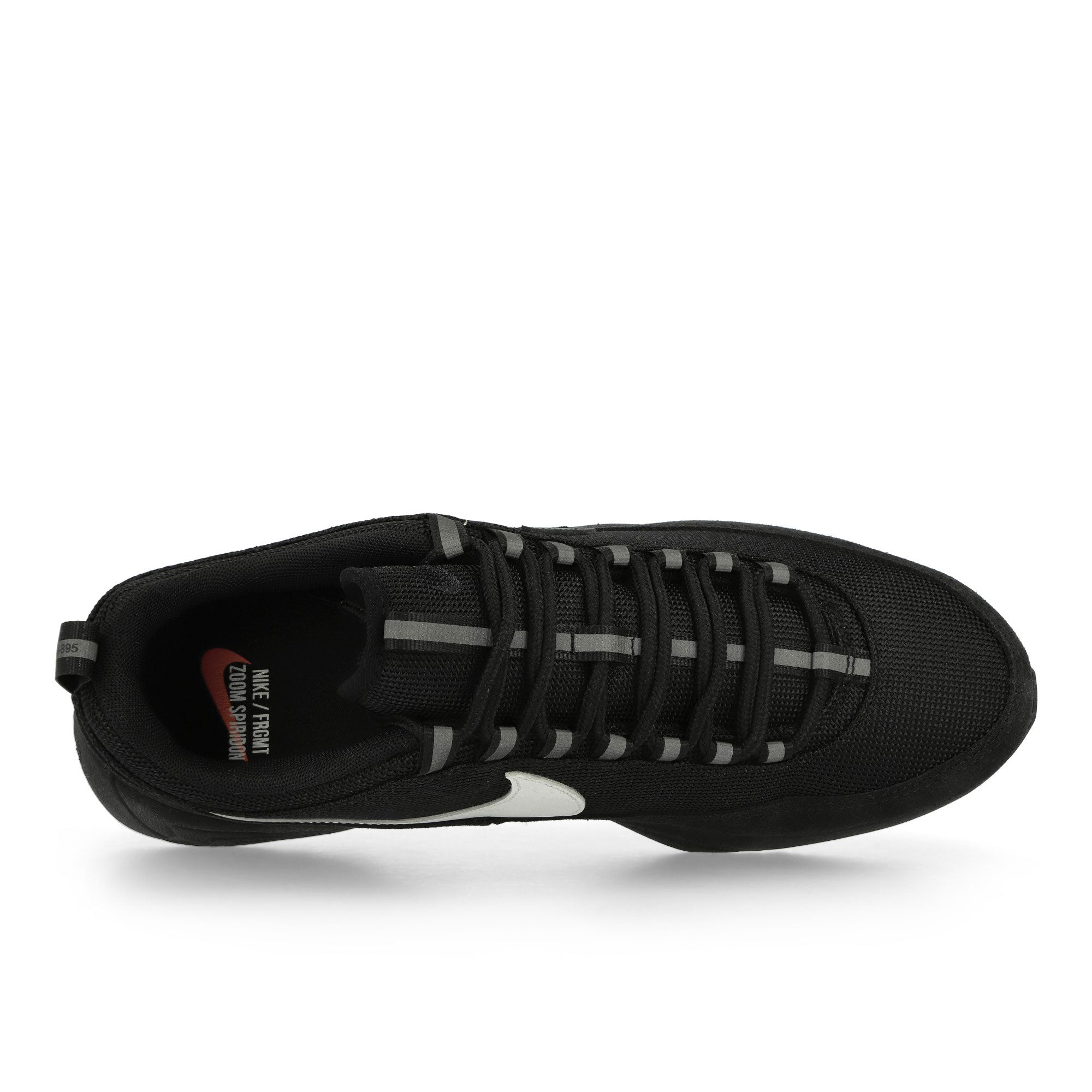 Nike Air Zoom Spiridon SP Black / Black - Black Low Top Sneakers Detail View 1 | Overkill