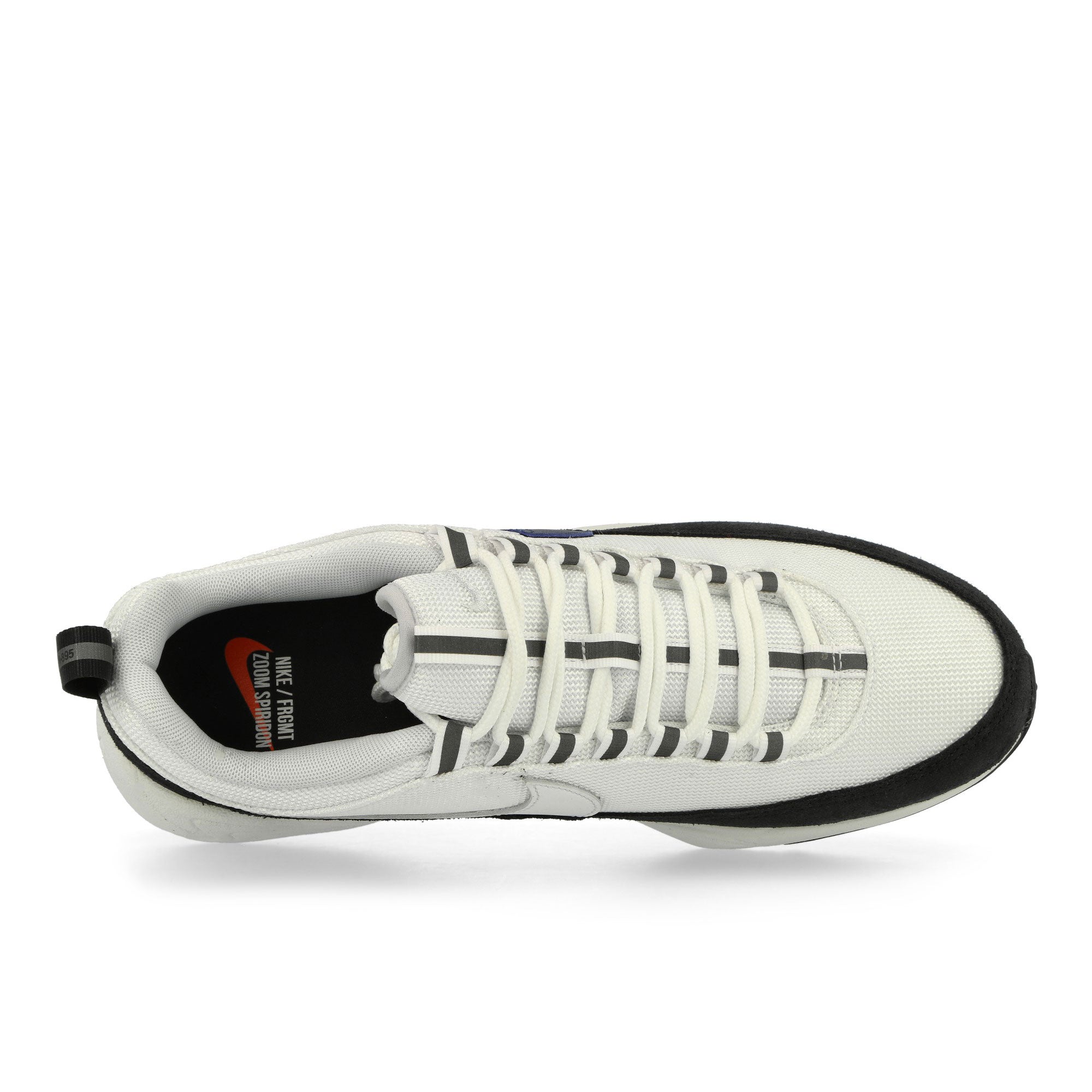 Nike Air Zoom Spiridon SP White / Blue Void - Black Low Top Sneakers Detail View 1 | Overkill