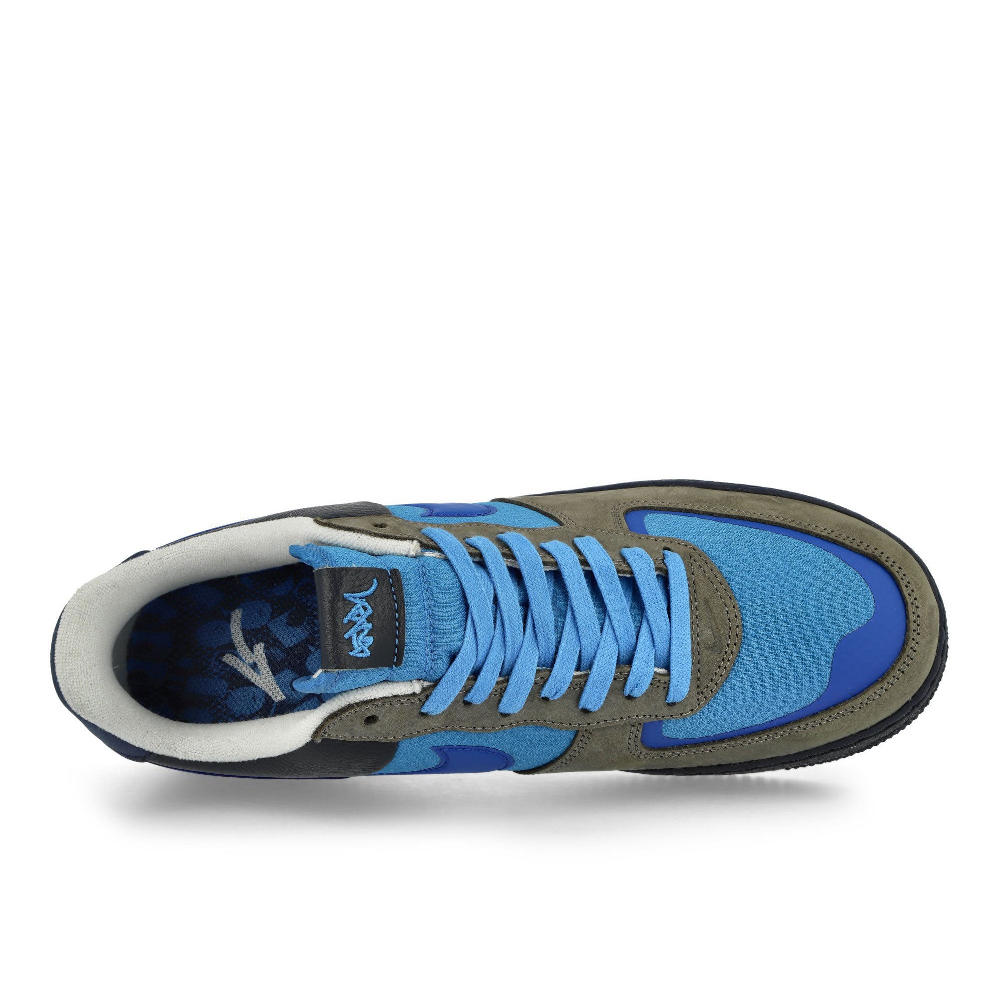 Nike Air Force 1 Low SP Soft Grey / Varsity Royal - Habor Blue Low Top Sneakers Detailfoto | Overkill