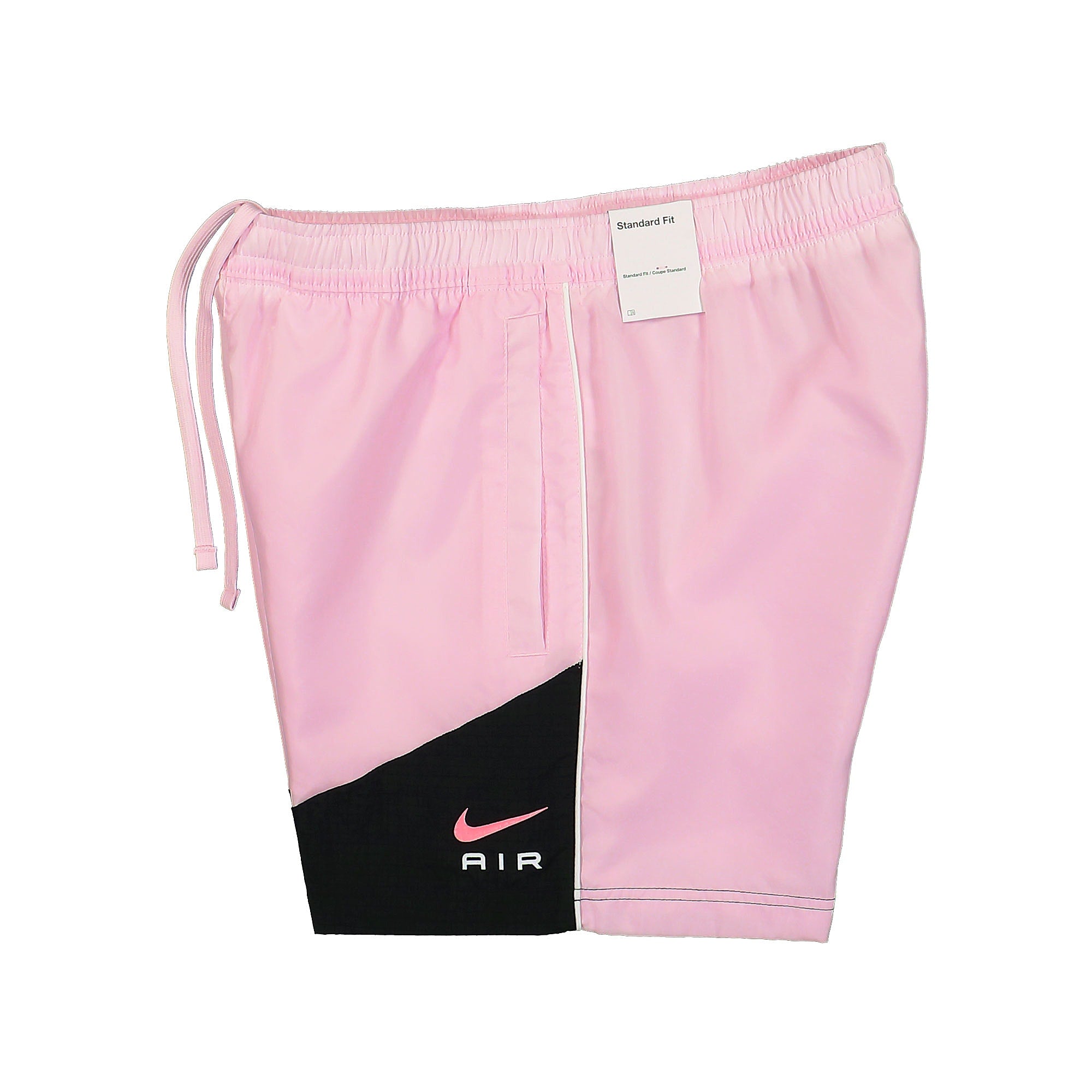 Nike NSW SW Air Short Woven Pink Foam / Black Shorts Close-up | Overkill