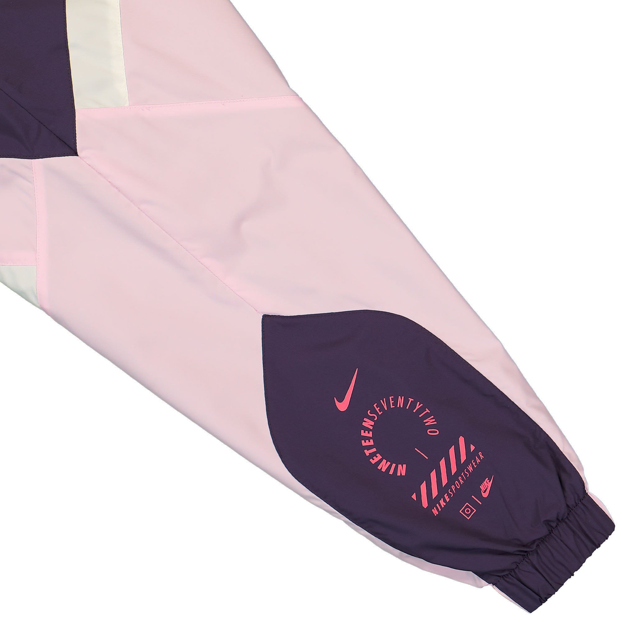 Nike Wmns Woven Jacket Dark Raisin / Pink Foam / Sail Track Jackets Detailfoto | Overkill