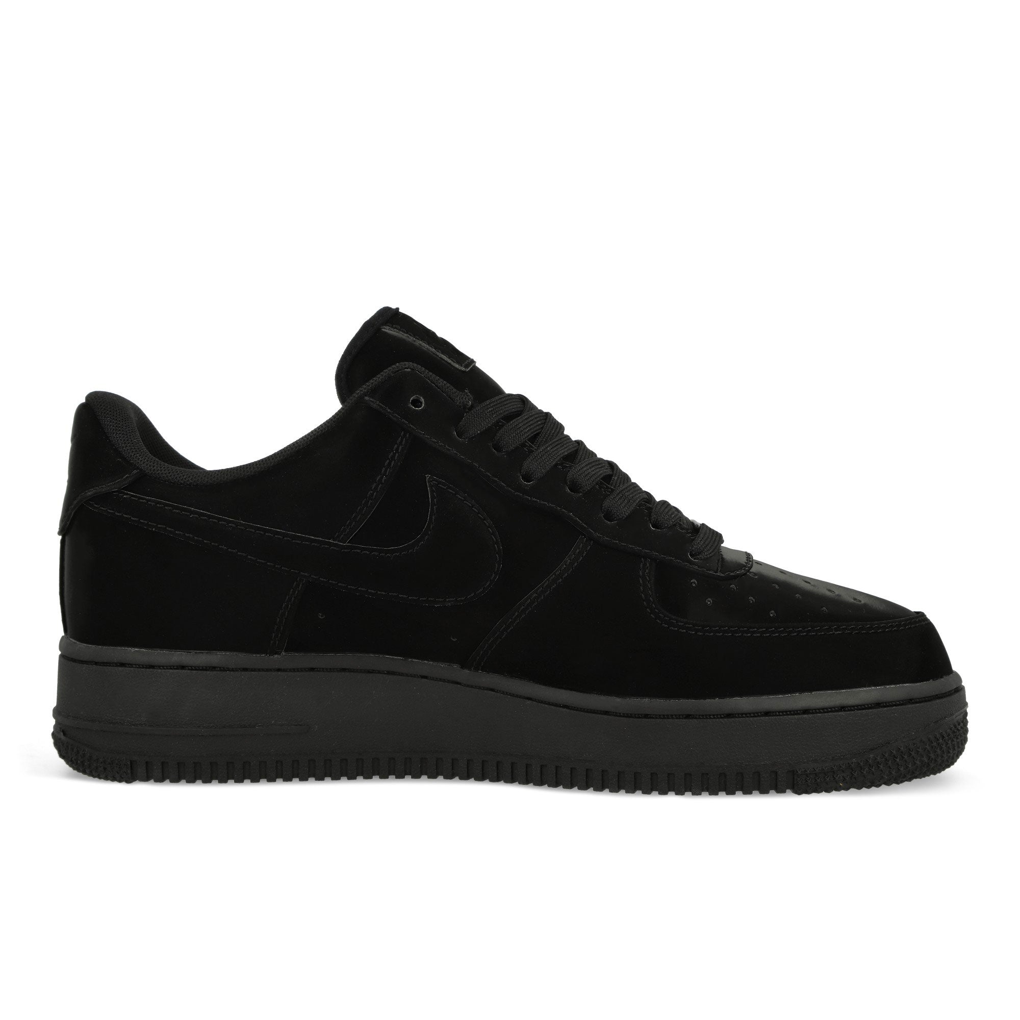 Nike Air Force 1 '07 LX Black / Black Low Top Sneakers Silhouette | Overkill