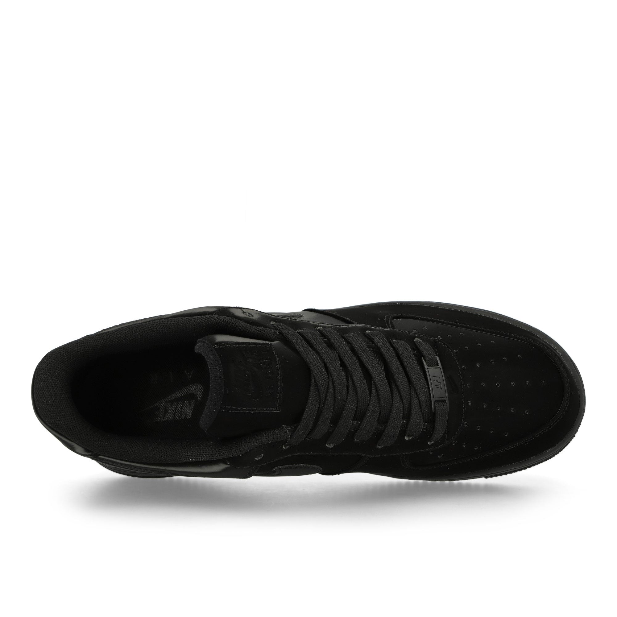 Nike Air Force 1 '07 LX Black / Black Low Top Sneakers Detail View 1 | Overkill