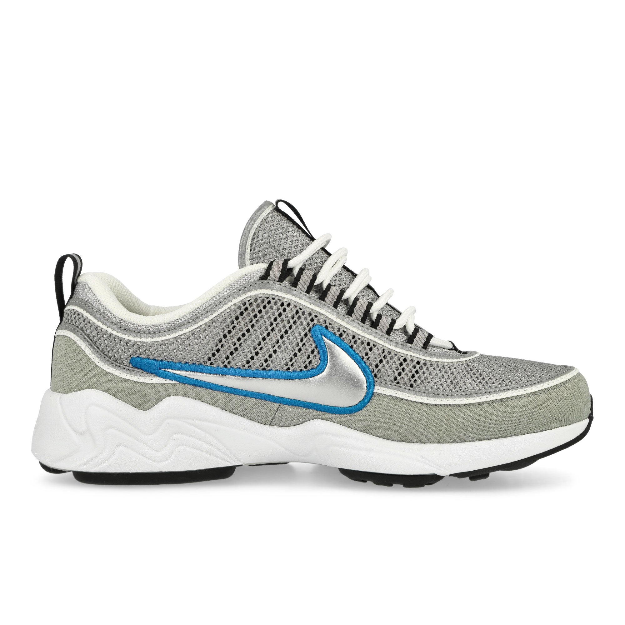 Nike Air Zoom Spiridon SP Metallic Silver / Metallic Silver-White Low Top Sneakers Silhouette | Overkill