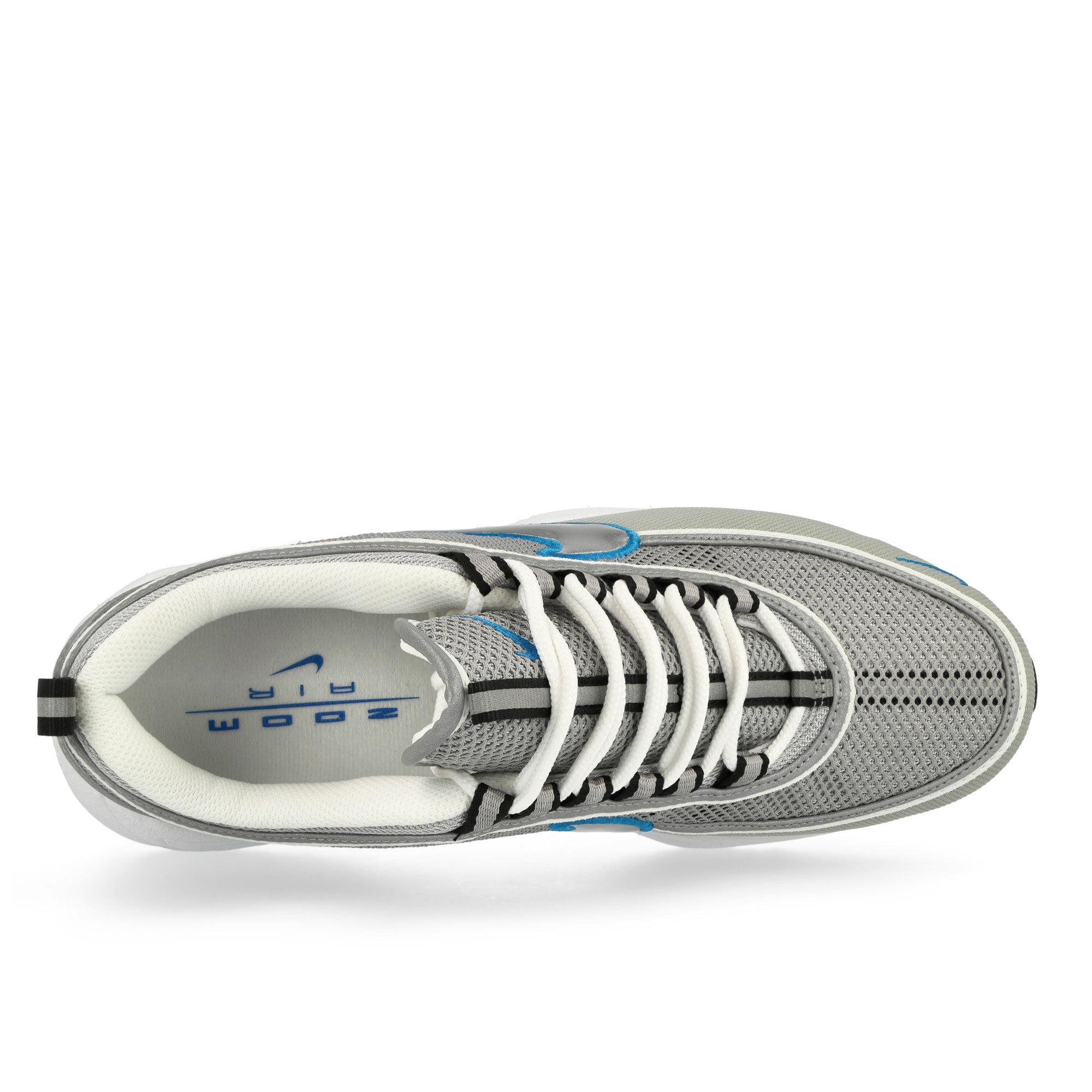 Nike Air Zoom Spiridon SP Metallic Silver / Metallic Silver-White Low Top Sneakers Detail View 1 | Overkill