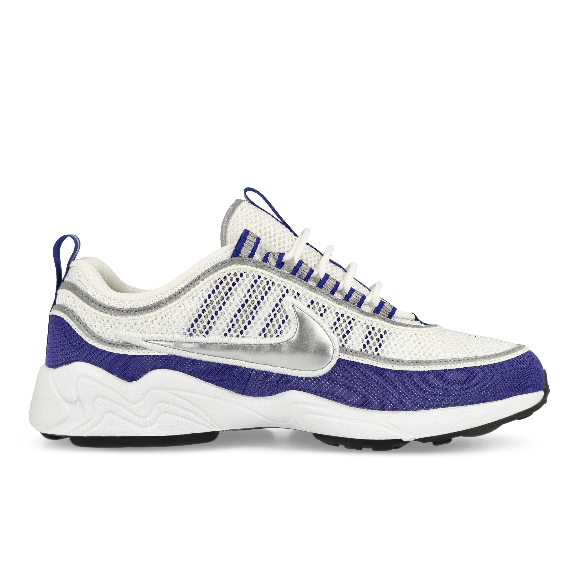 Nike Air Zoom Spiridon SP White / Metallic Silver - Light Concord Low Top Sneakers Silhouette | Overkill